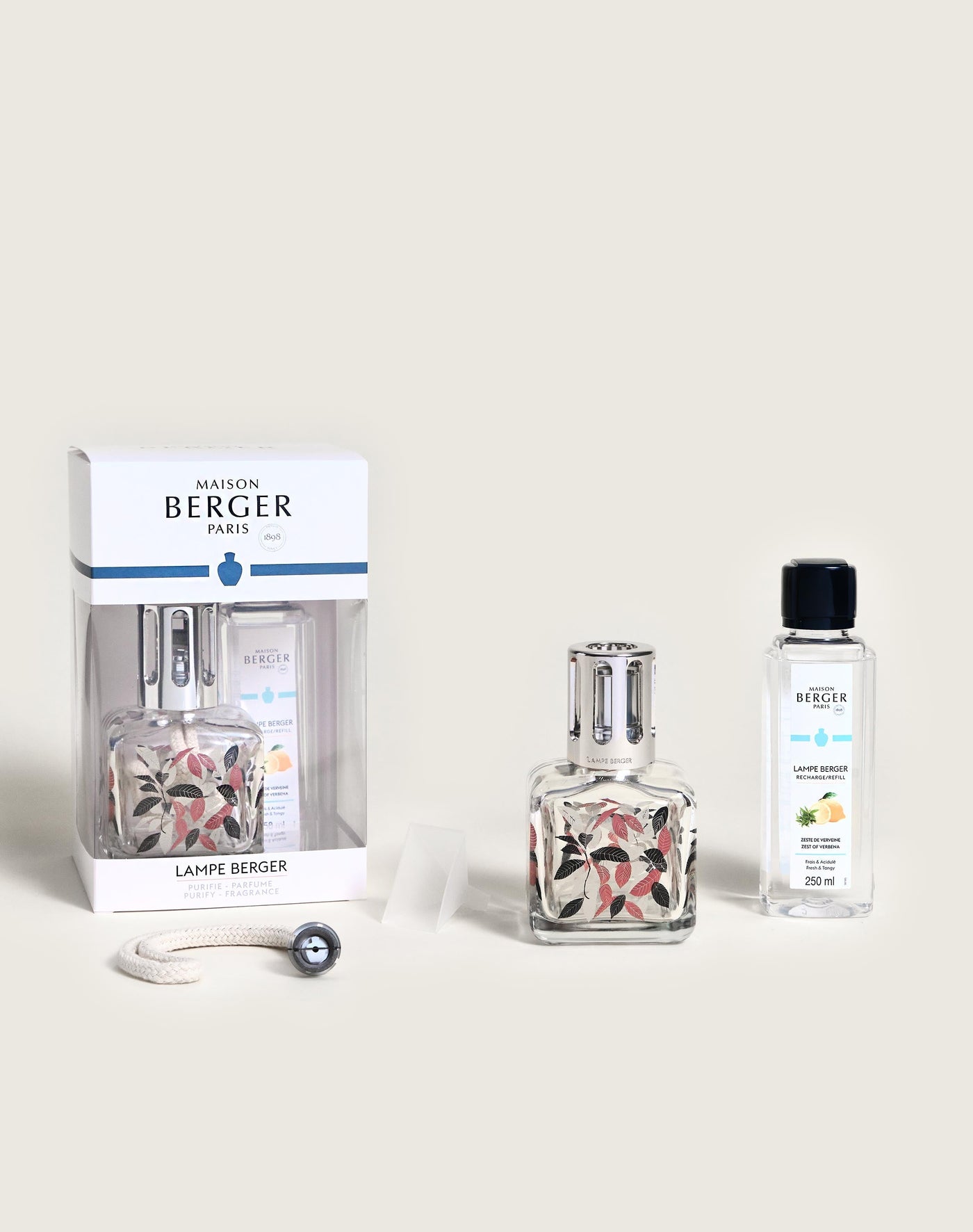 Leaves Glaçon Lamp Berger Gift Pack