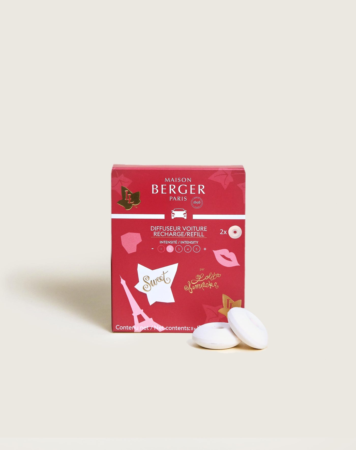 Lolita Lempicka Sweet Car Diffuser Refills