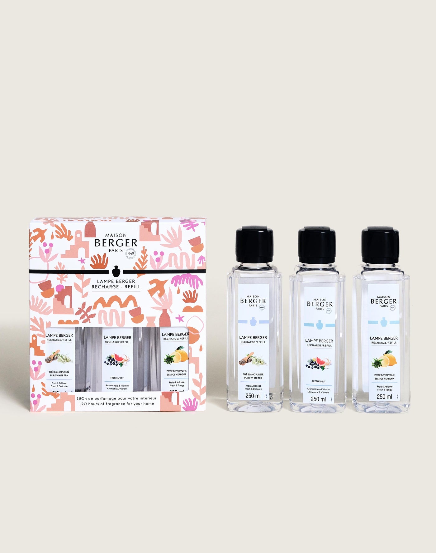 Triopack Summer Lamp Berger Refills 250ml