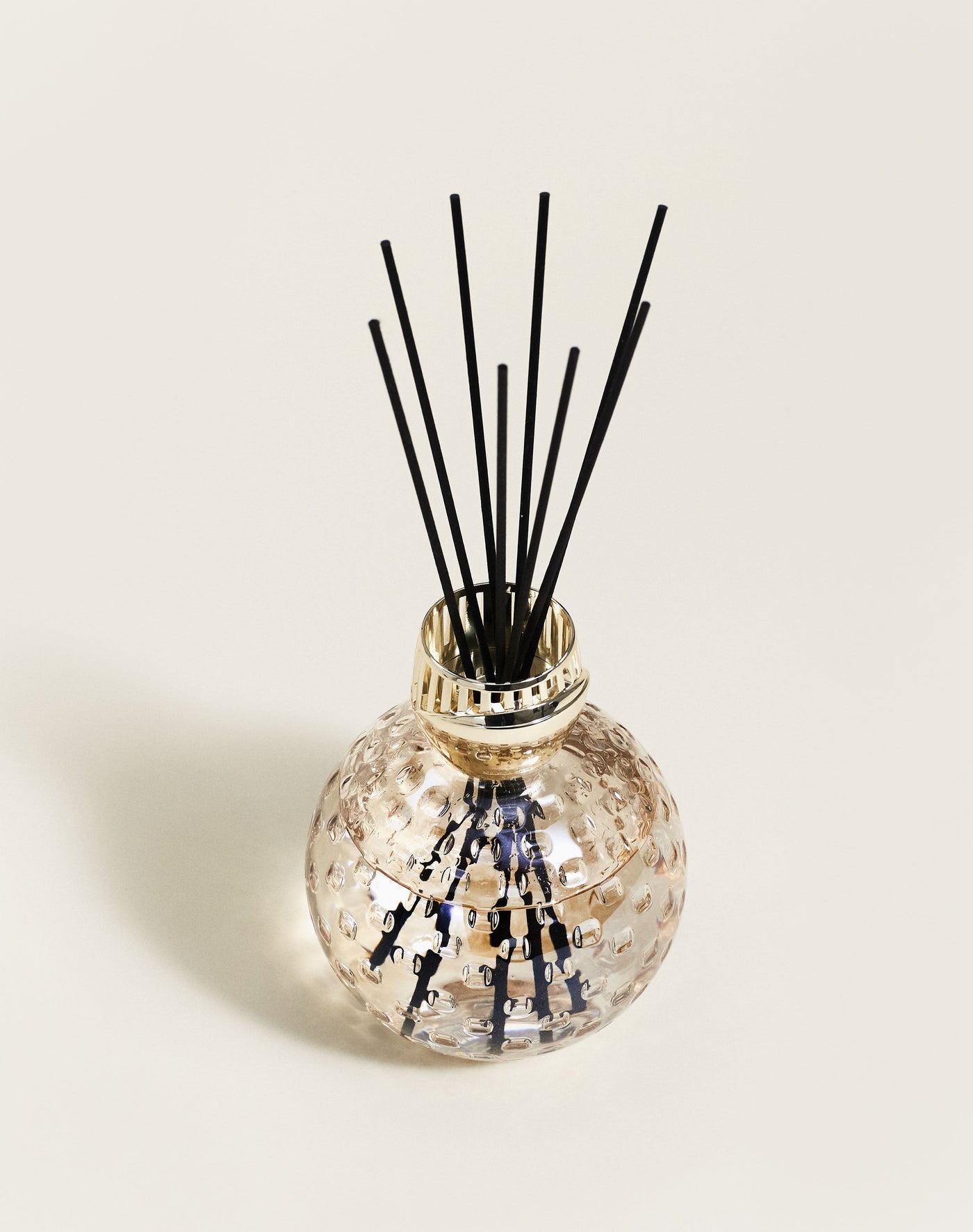 Crystal Globe Beige Scented Bouquet Art Edition