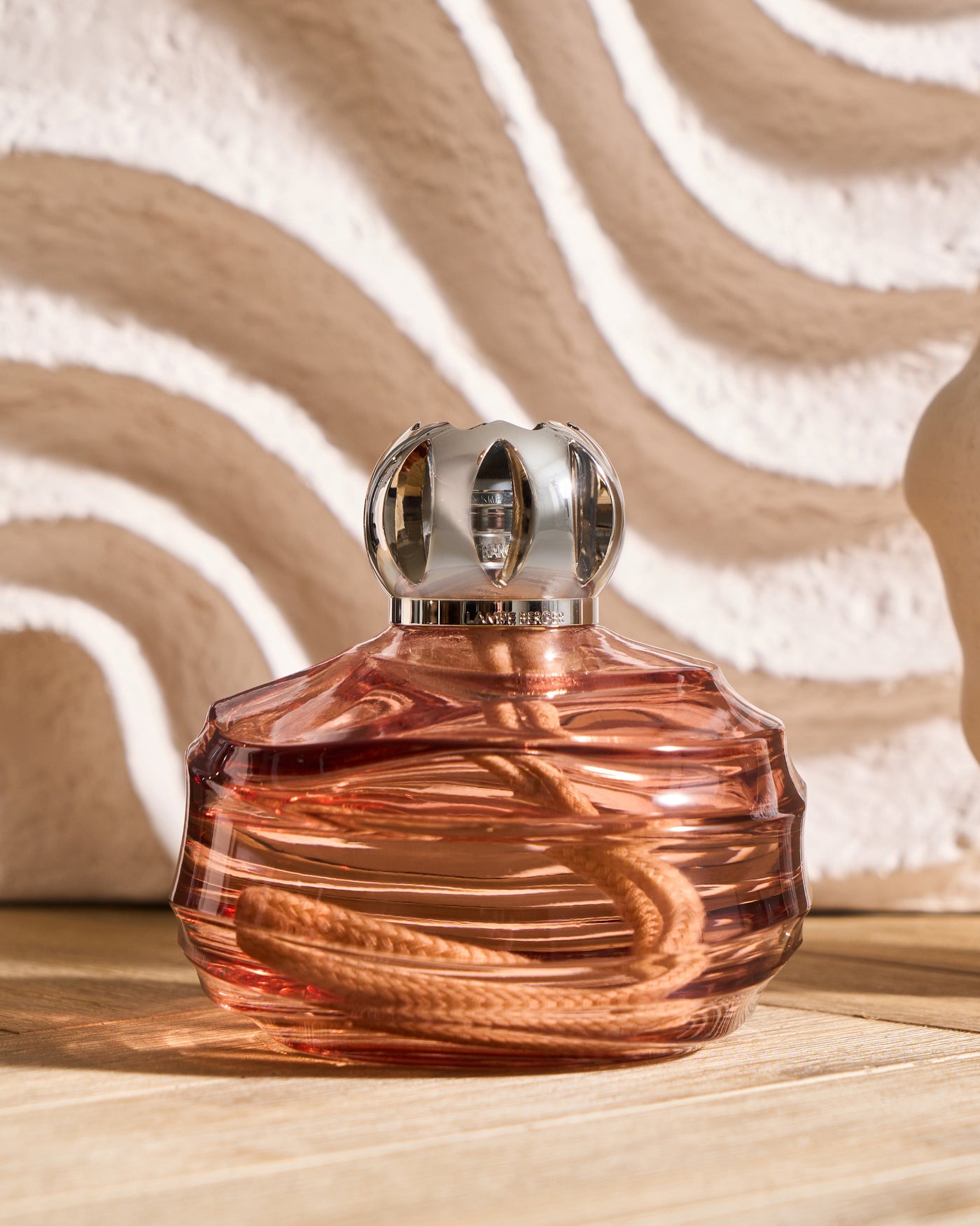 Amber Pink Echo Lamp Berger