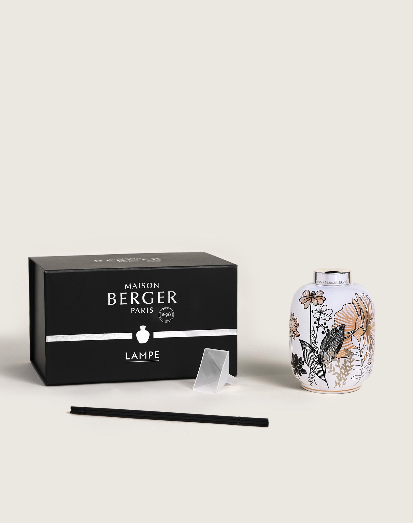 White Vegetal Porcelain Scented Bouquet