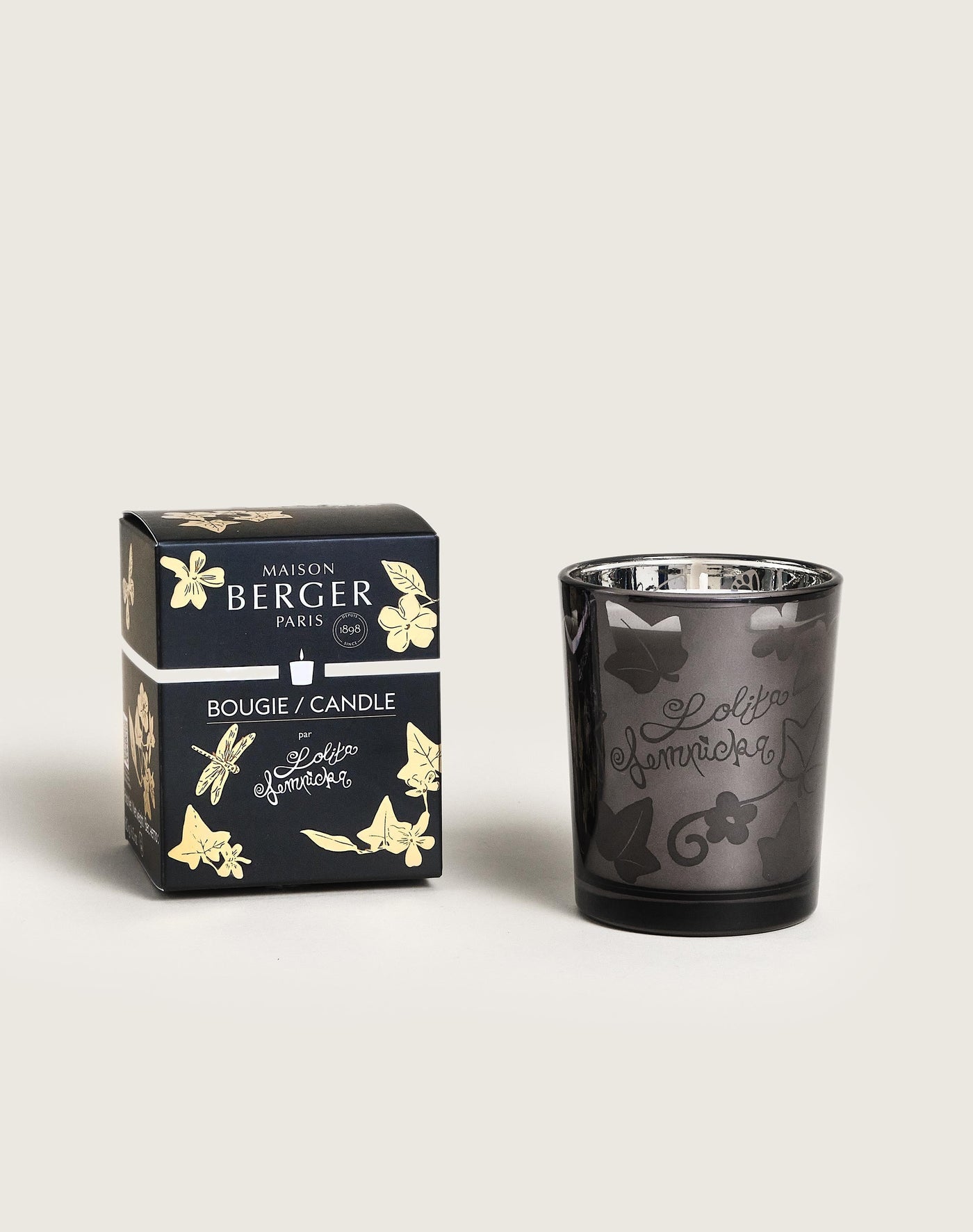 Lolita Lempicka Black Scented Candle Holder