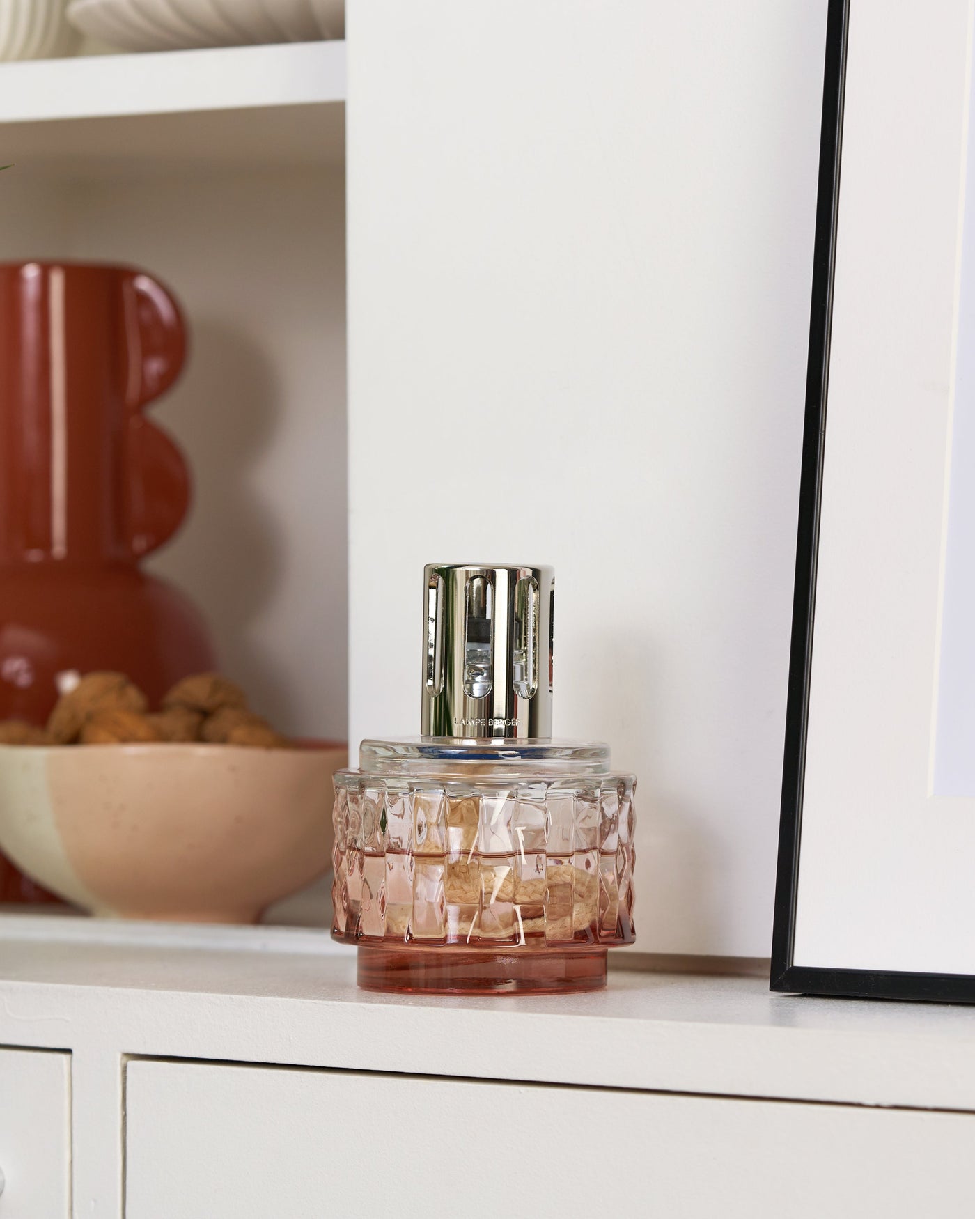 Amber Pink Variation Lamp Berger