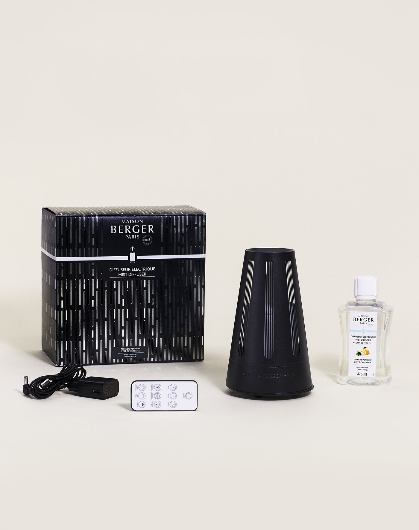 Amphora Black Satin Mist Diffuser