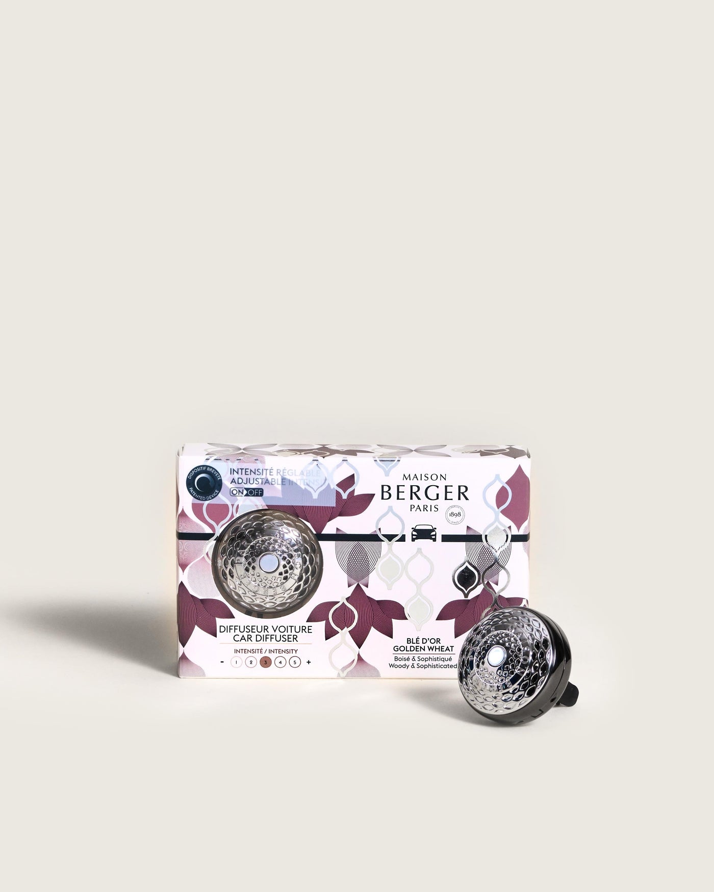 Adjustable Golden Wheat Car Diffuser