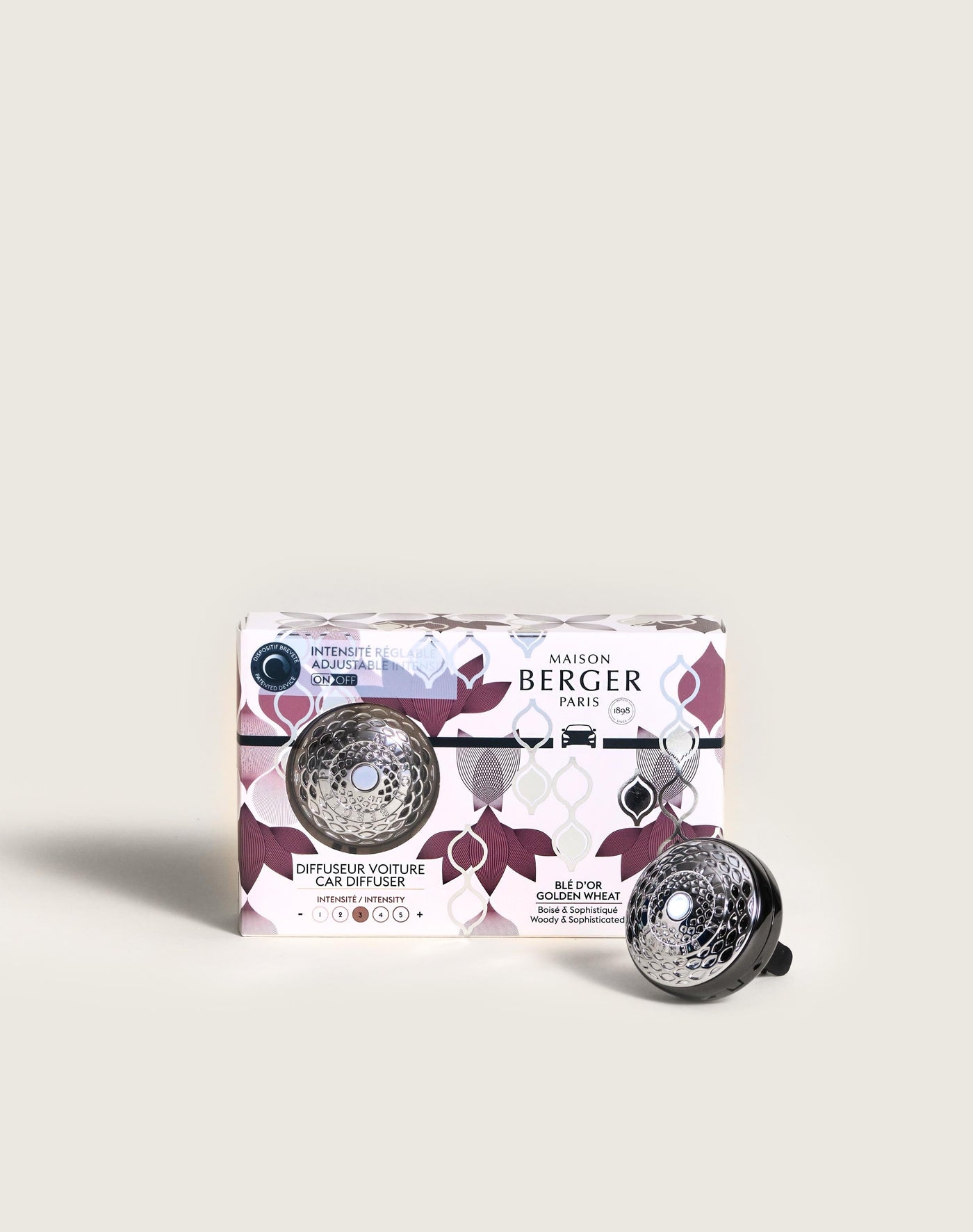 Adjustable Golden Wheat Car Diffuser