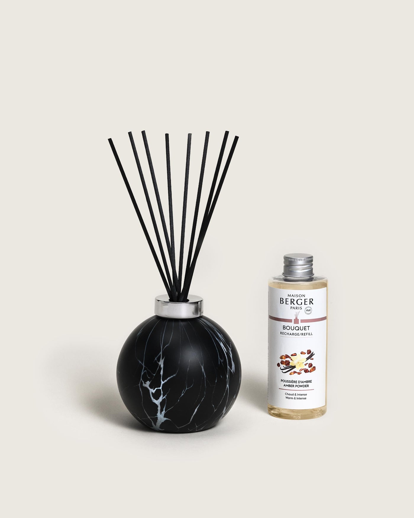 Black Marbled Scented Bouquet