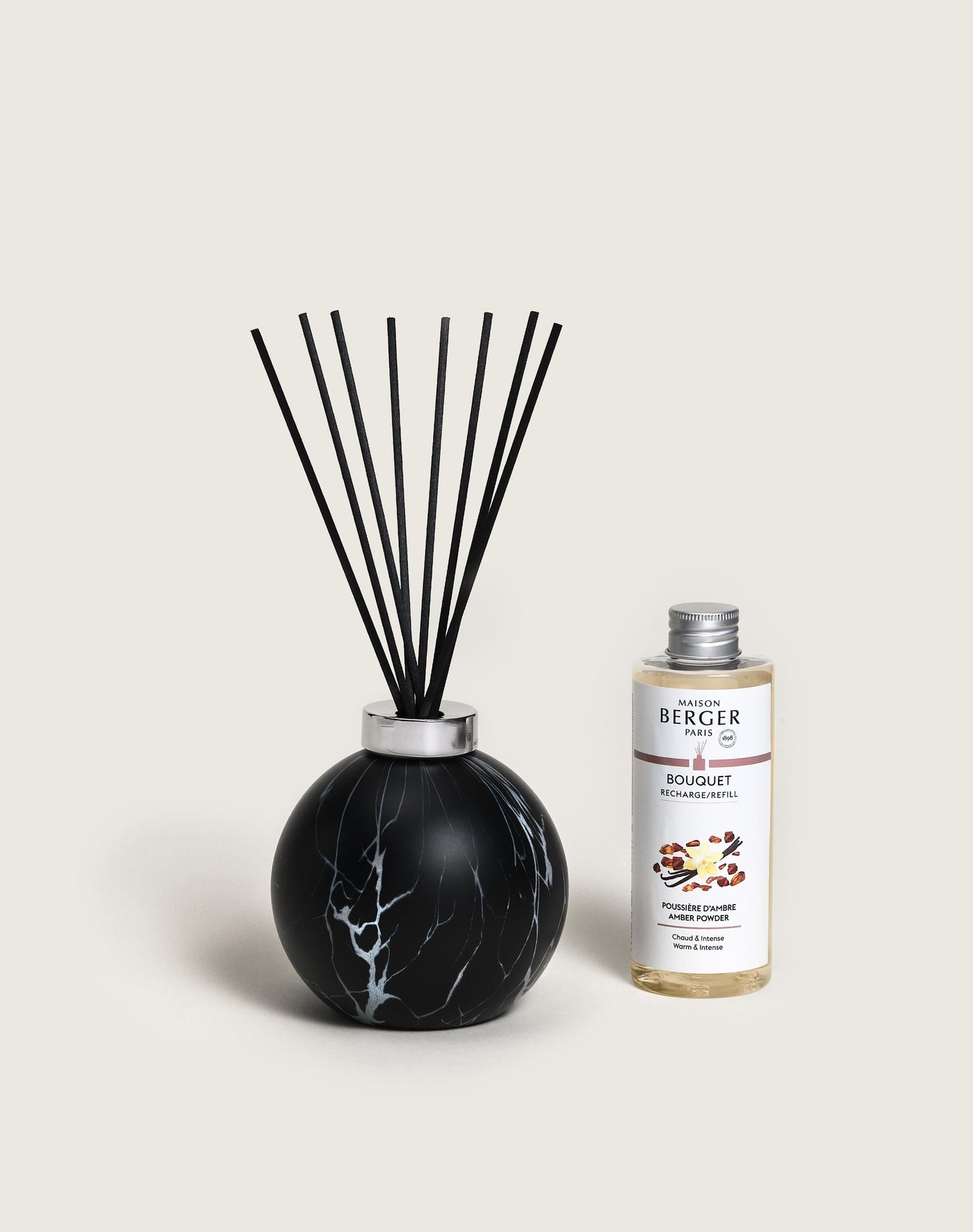 Black Marbled Scented Bouquet