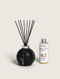 Black Marbled Scented Bouquet