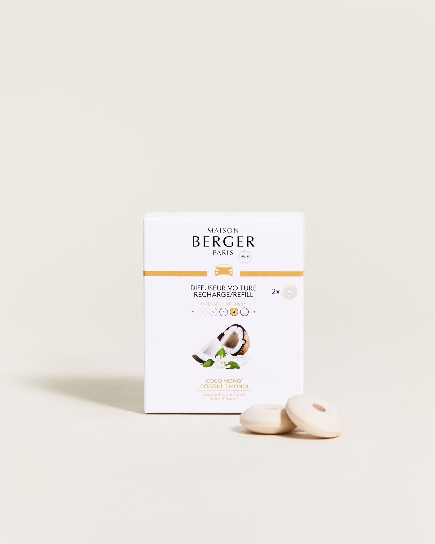 Coconut Monoï Car Diffuser Refills