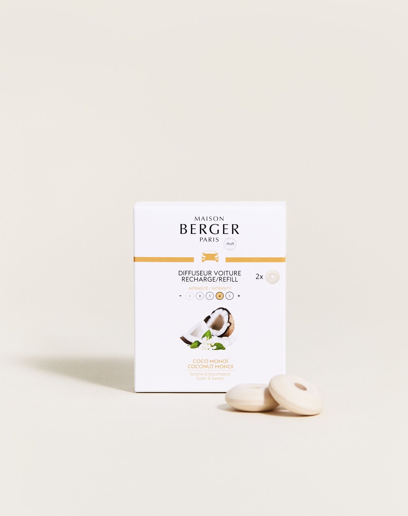 Coconut Monoï Car Diffuser Refills