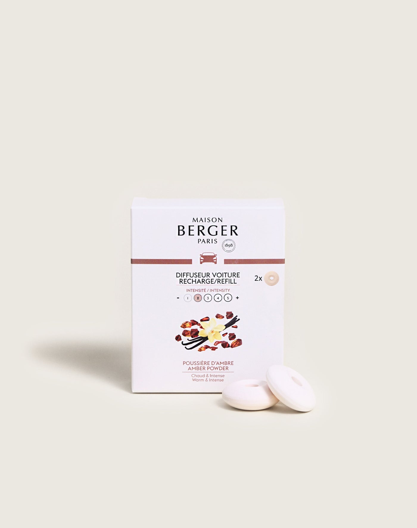 Amber Powder Car Diffuser Refills