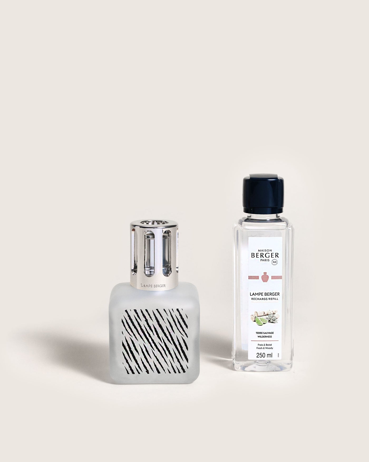 Zebra Glaçon Lamp Berger Gift Pack