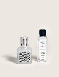 Zebra Glaçon Lamp Berger Gift Pack