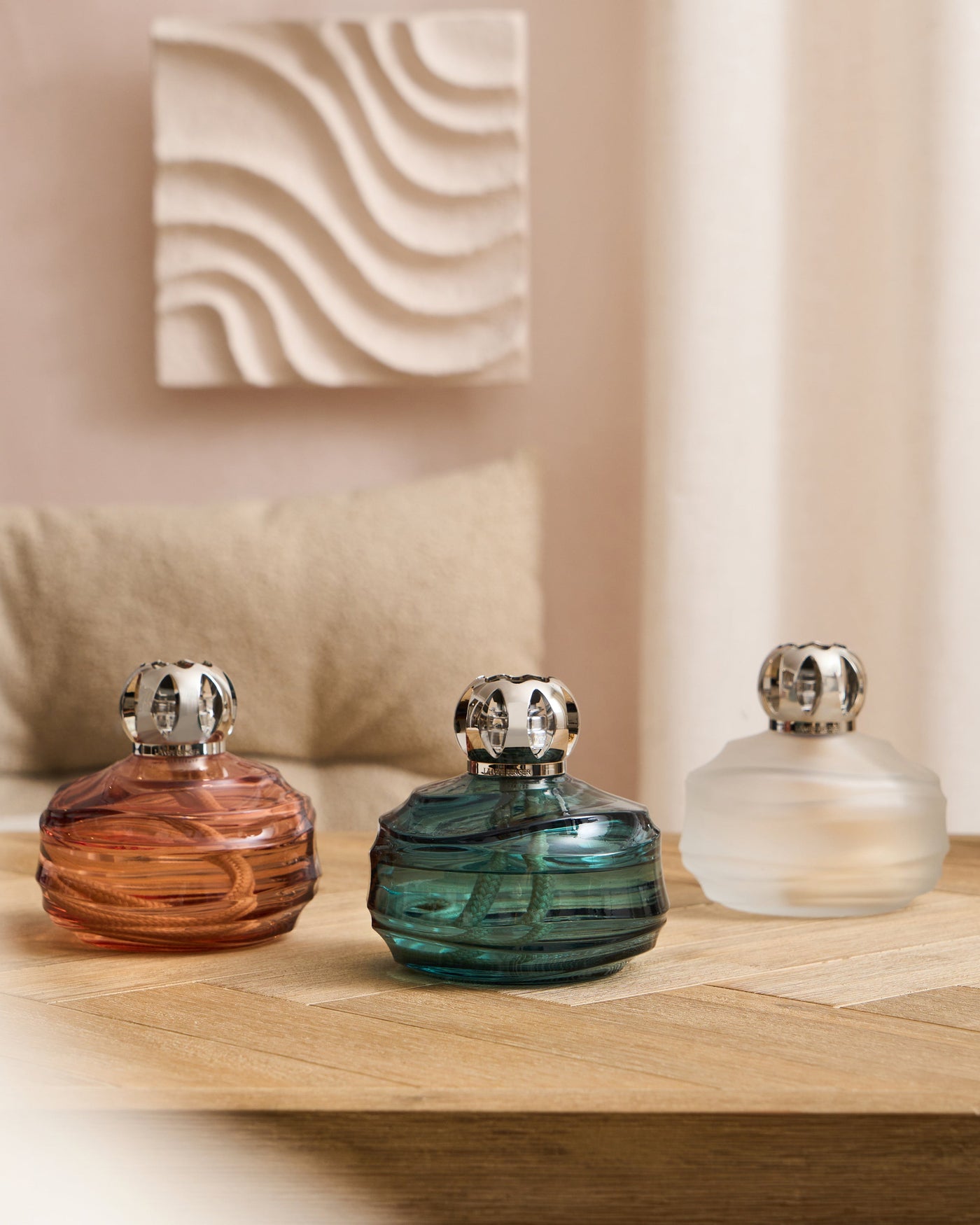 Frosted Echo Lamp Berger