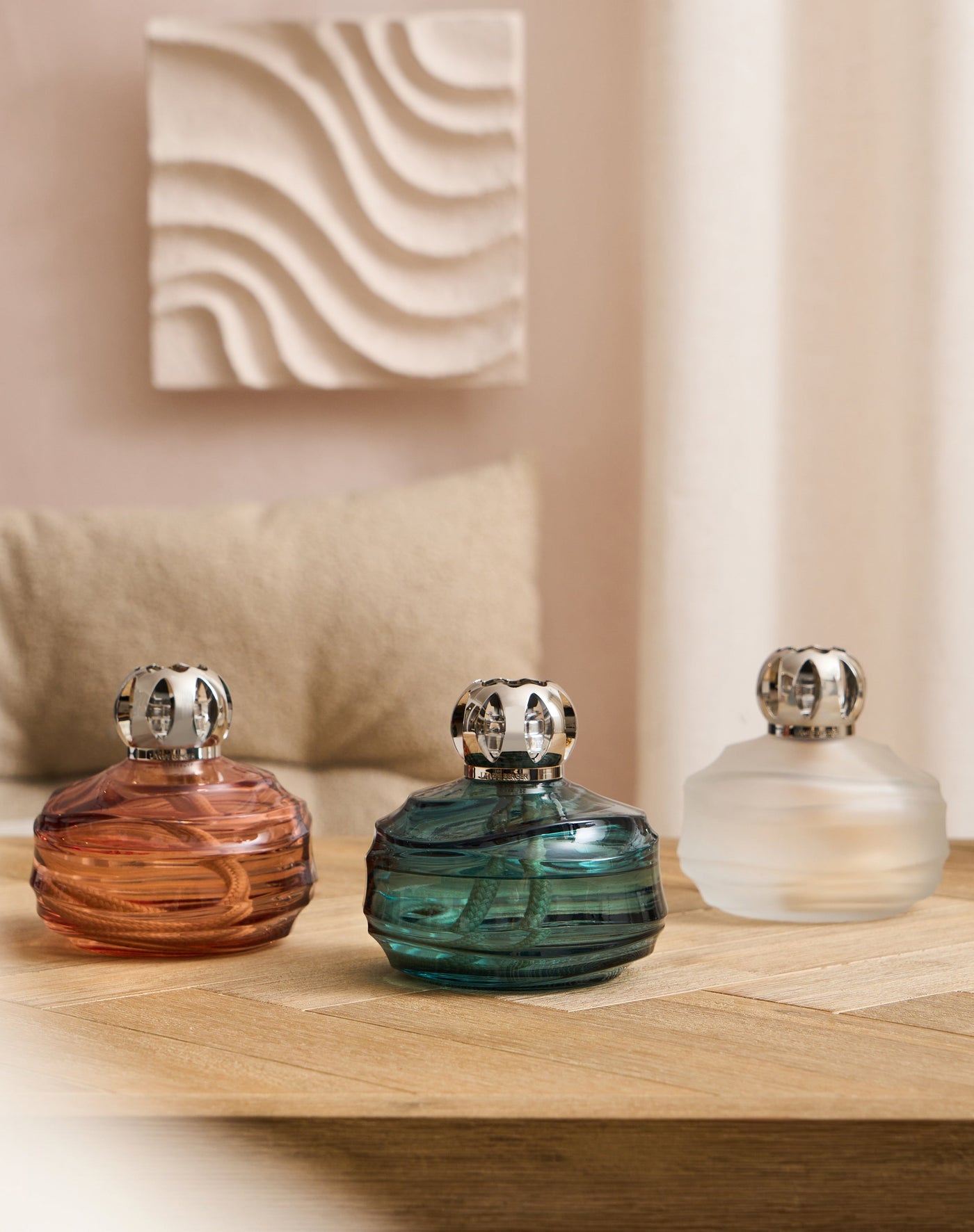 Frosted Echo Lamp Berger