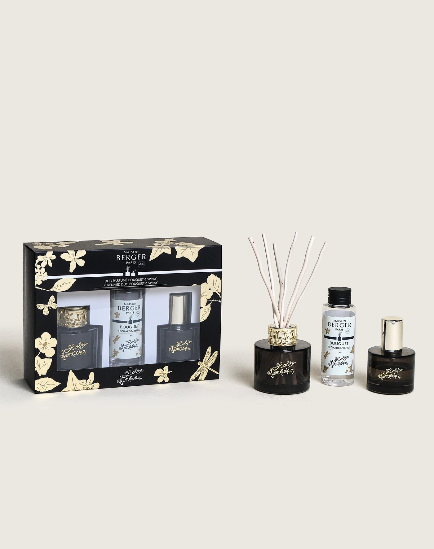 Lolita Lempicka Black Edition Mini Bouquet & Home Spray Duo