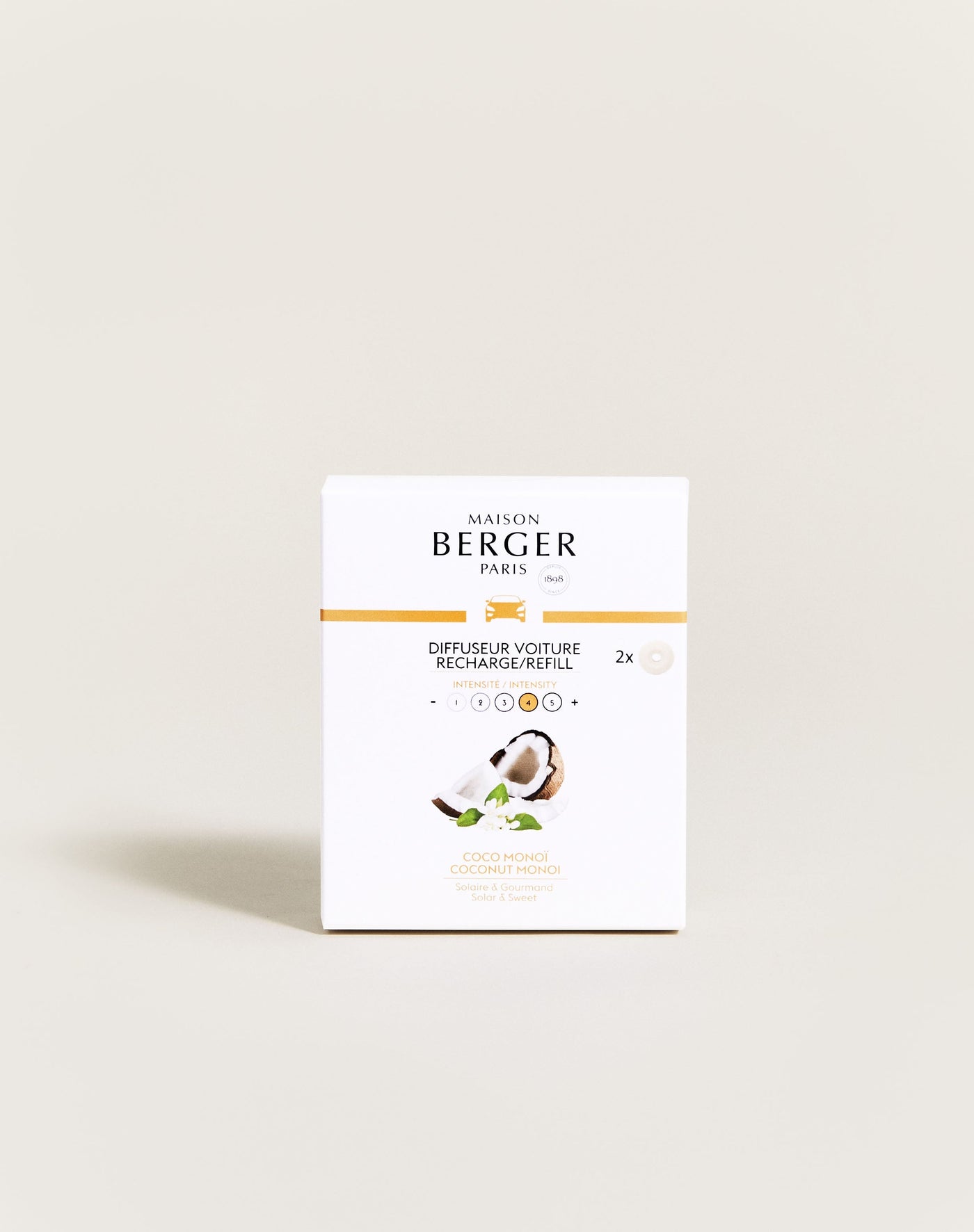 Coconut Monoï Car Diffuser Refills