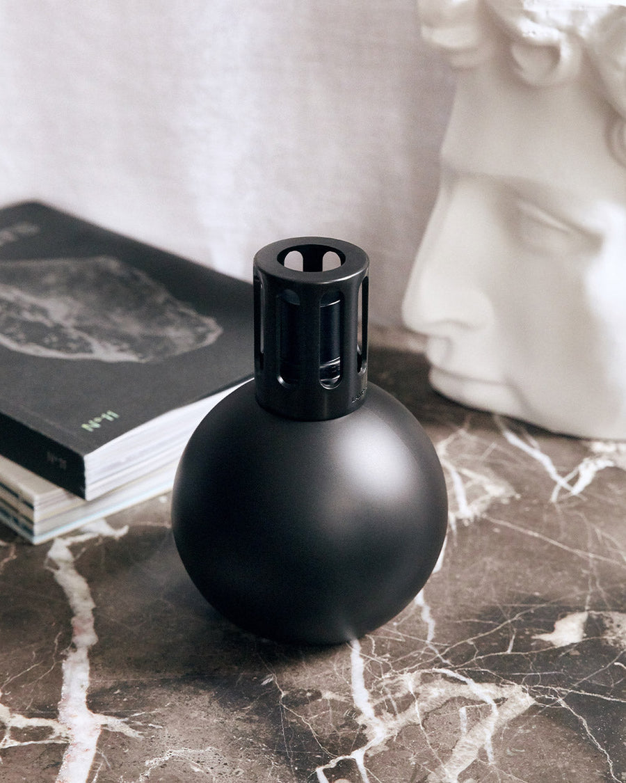 Black Boule Lamp Berger
