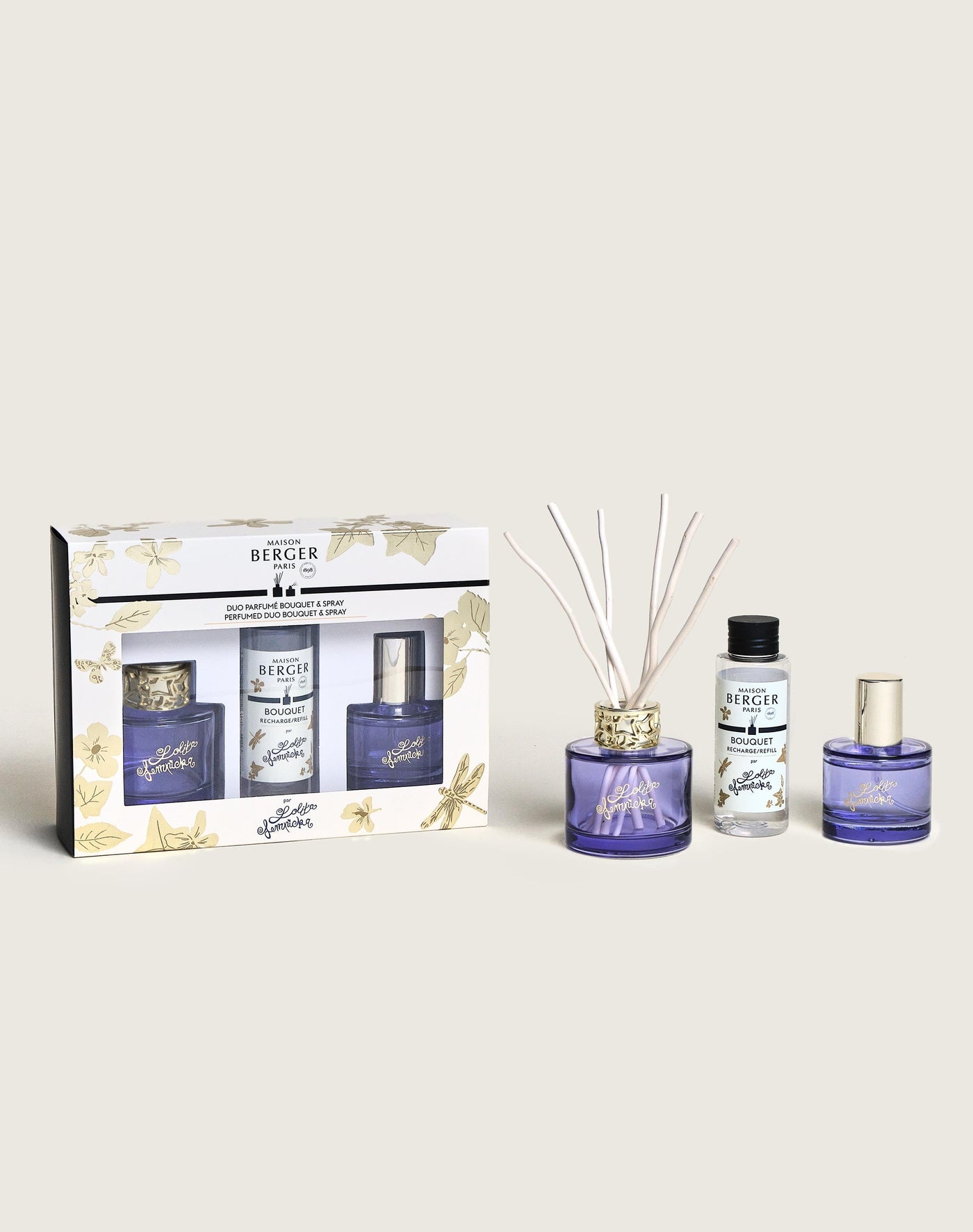 Lolita Lempicka Violet Mini Bouquet & Home Spray Duo