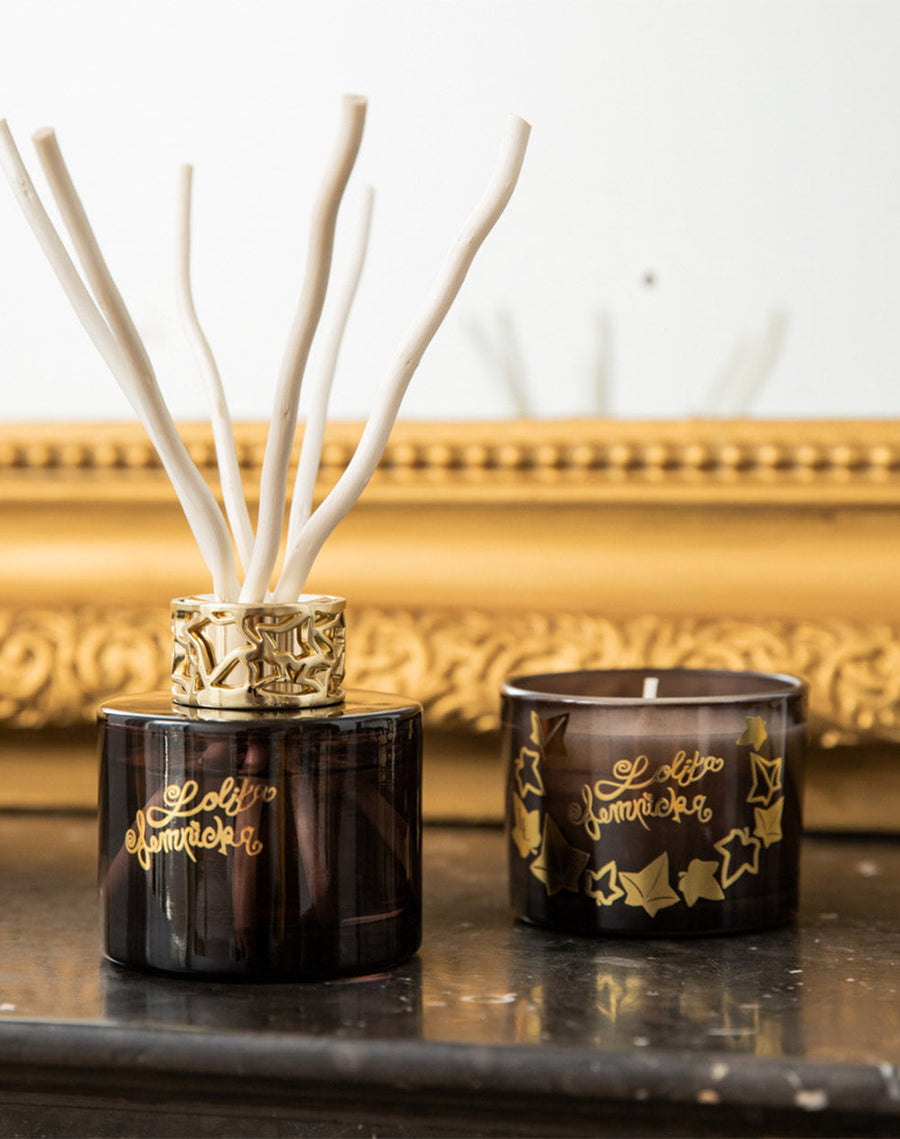 Lolita Lempicka Black Edition Mini Bouquet & Candle Duo