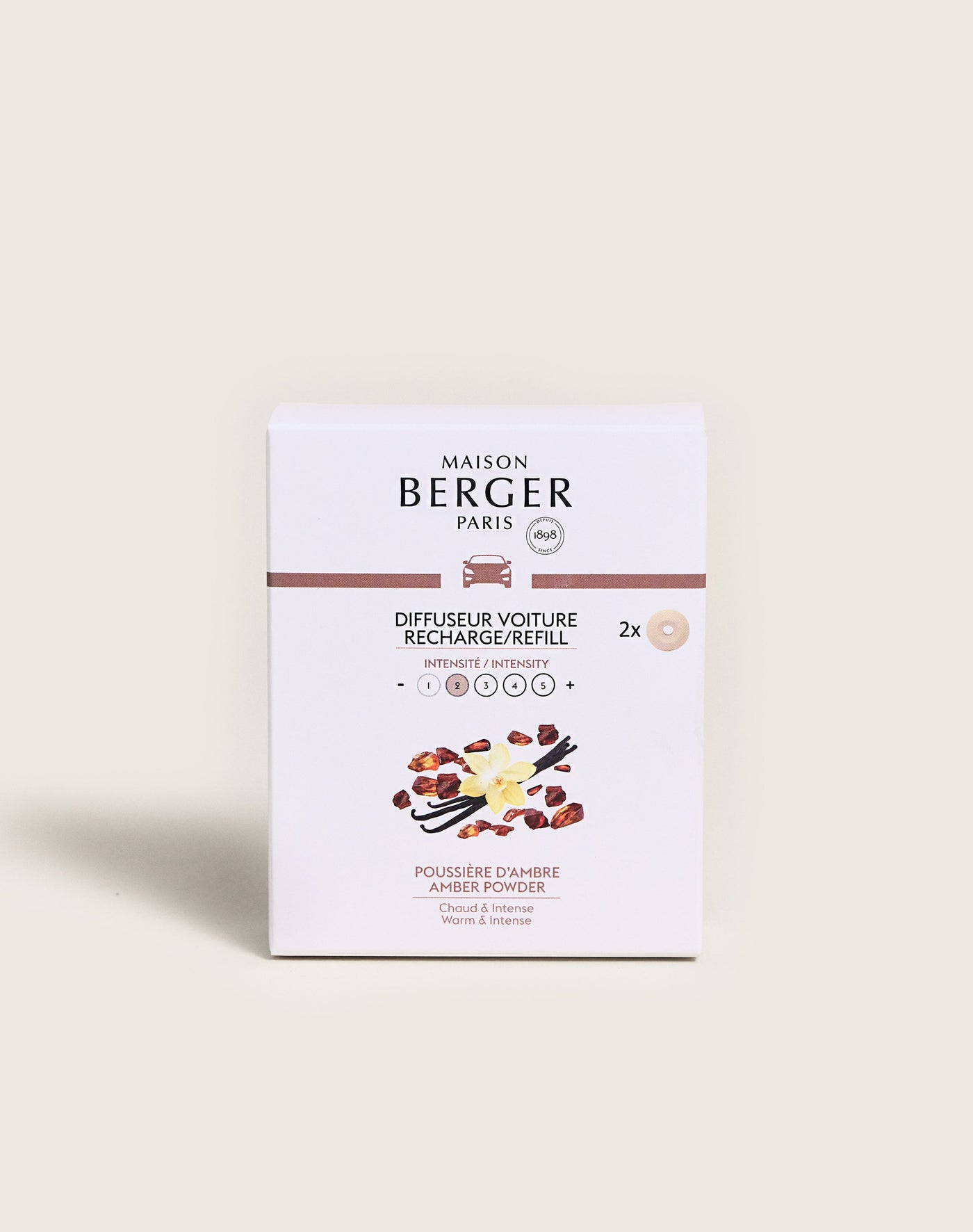 Amber Powder Car Diffuser Refills