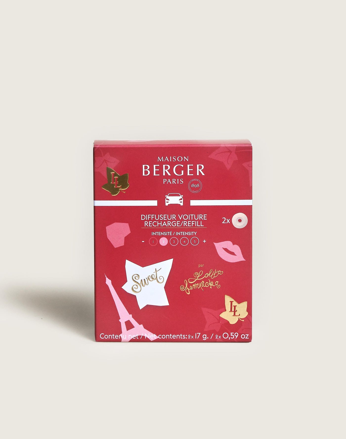 Lolita Lempicka Sweet Car Diffuser Refills