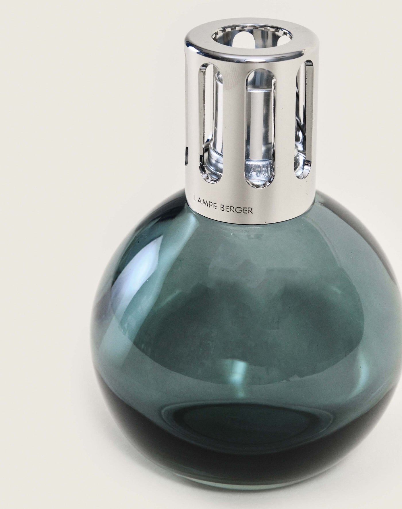 Smoky Grey Boule Lamp Berger