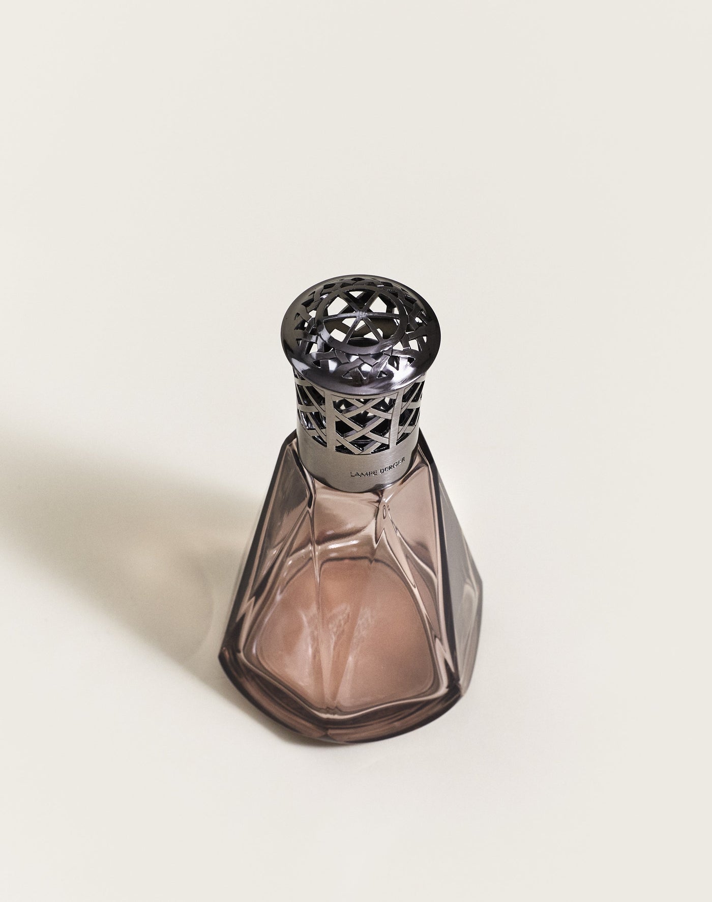 Vintage Pink Pyramide Lamp Berger