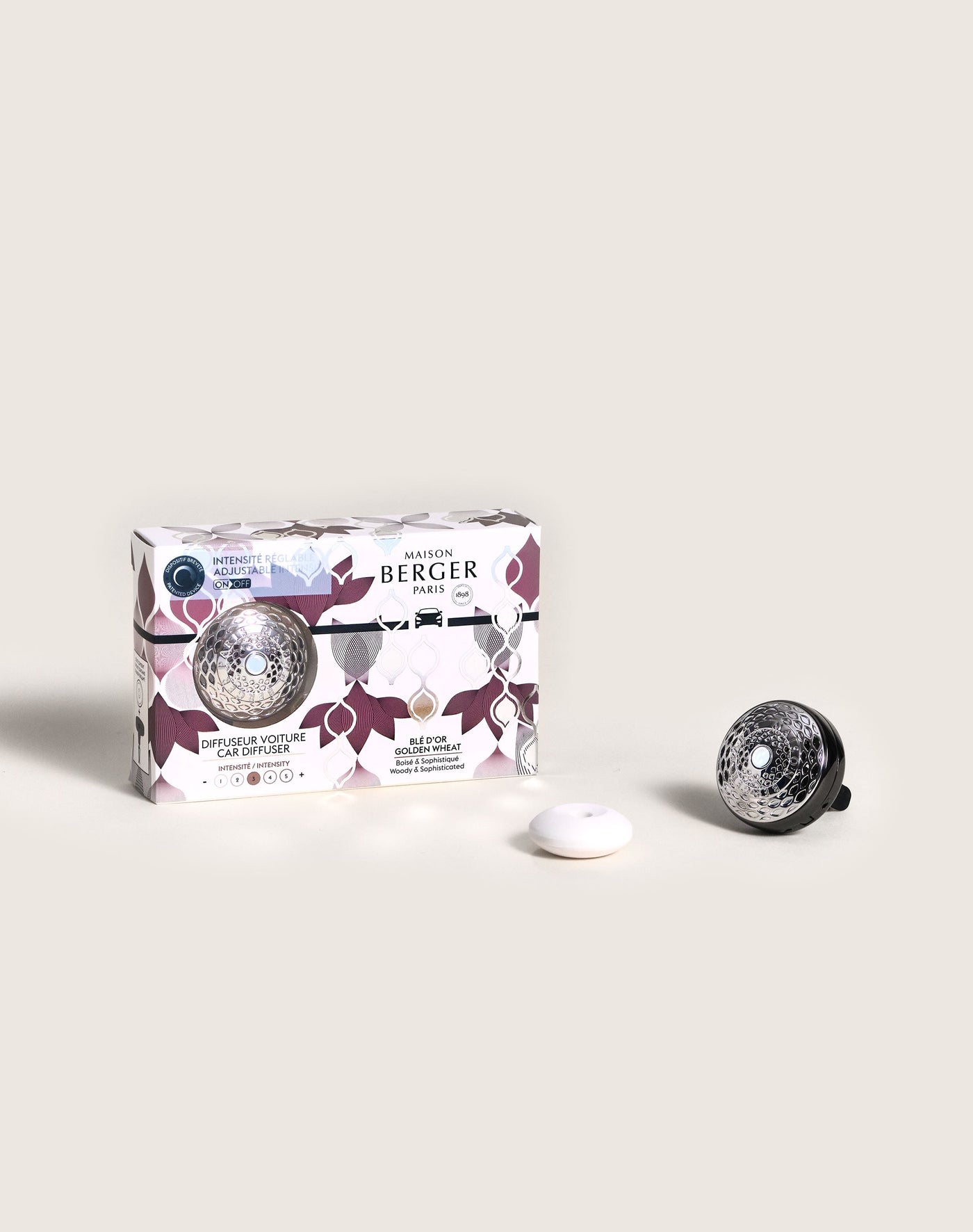 Adjustable Golden Wheat Car Diffuser