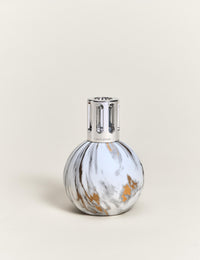 White Marbled Lamp Berger