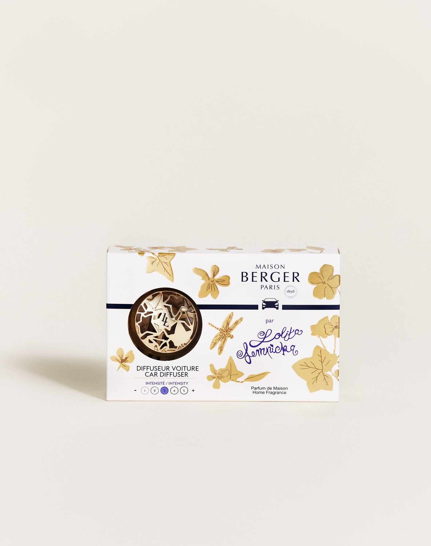Lolita Lempicka Satin Gold Car Diffuser