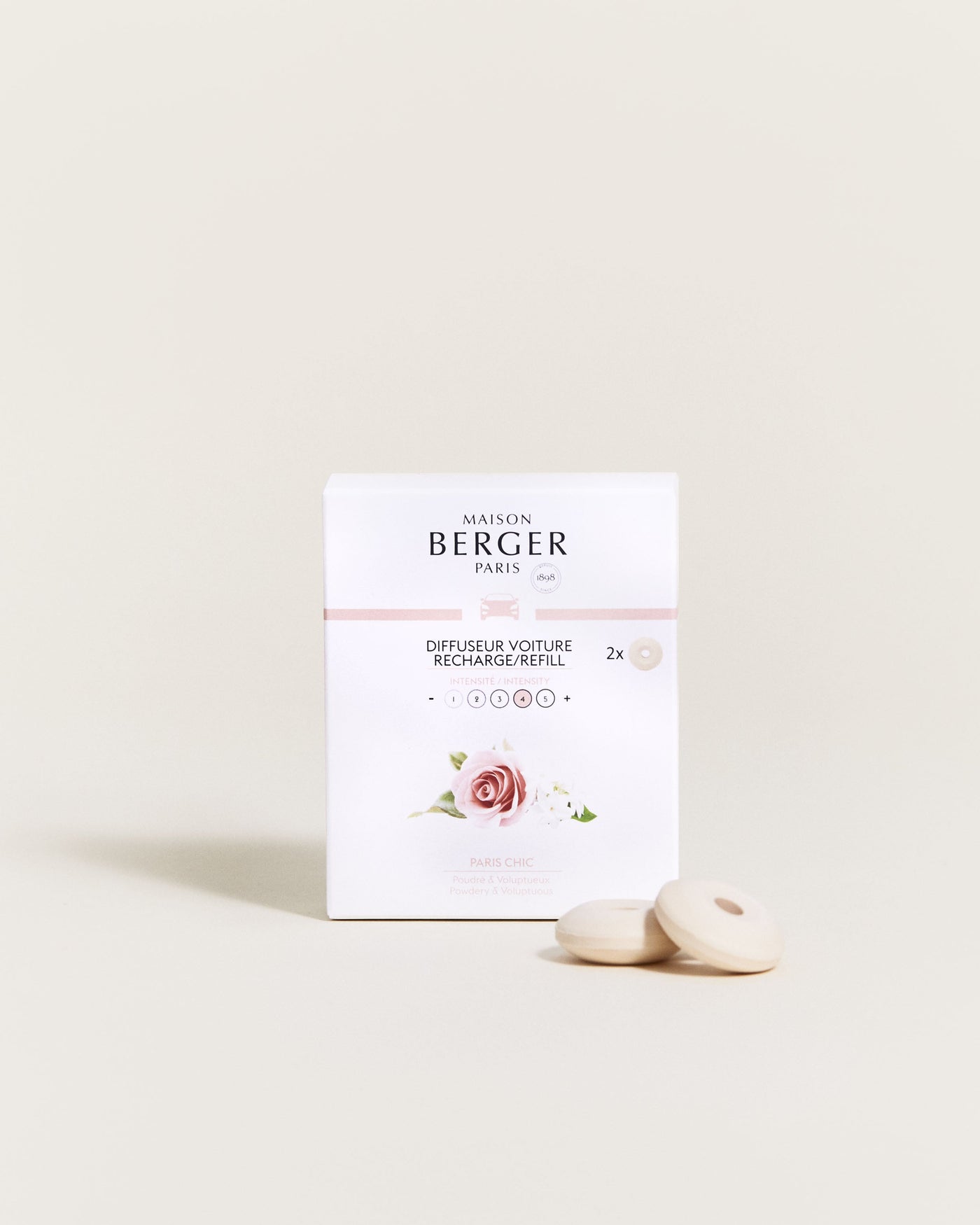 Paris Chic Car Diffuser Refills