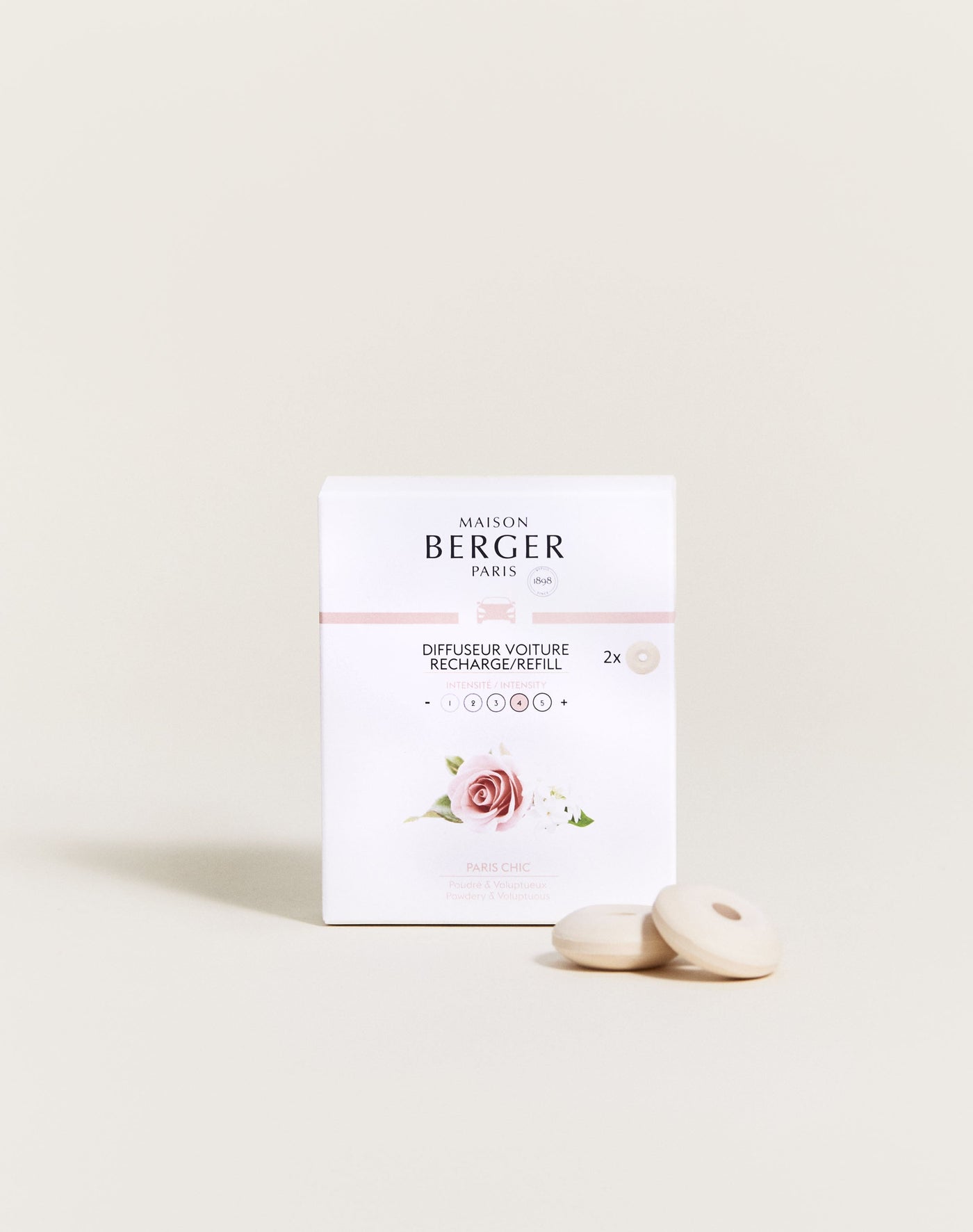 Paris Chic Car Diffuser Refills