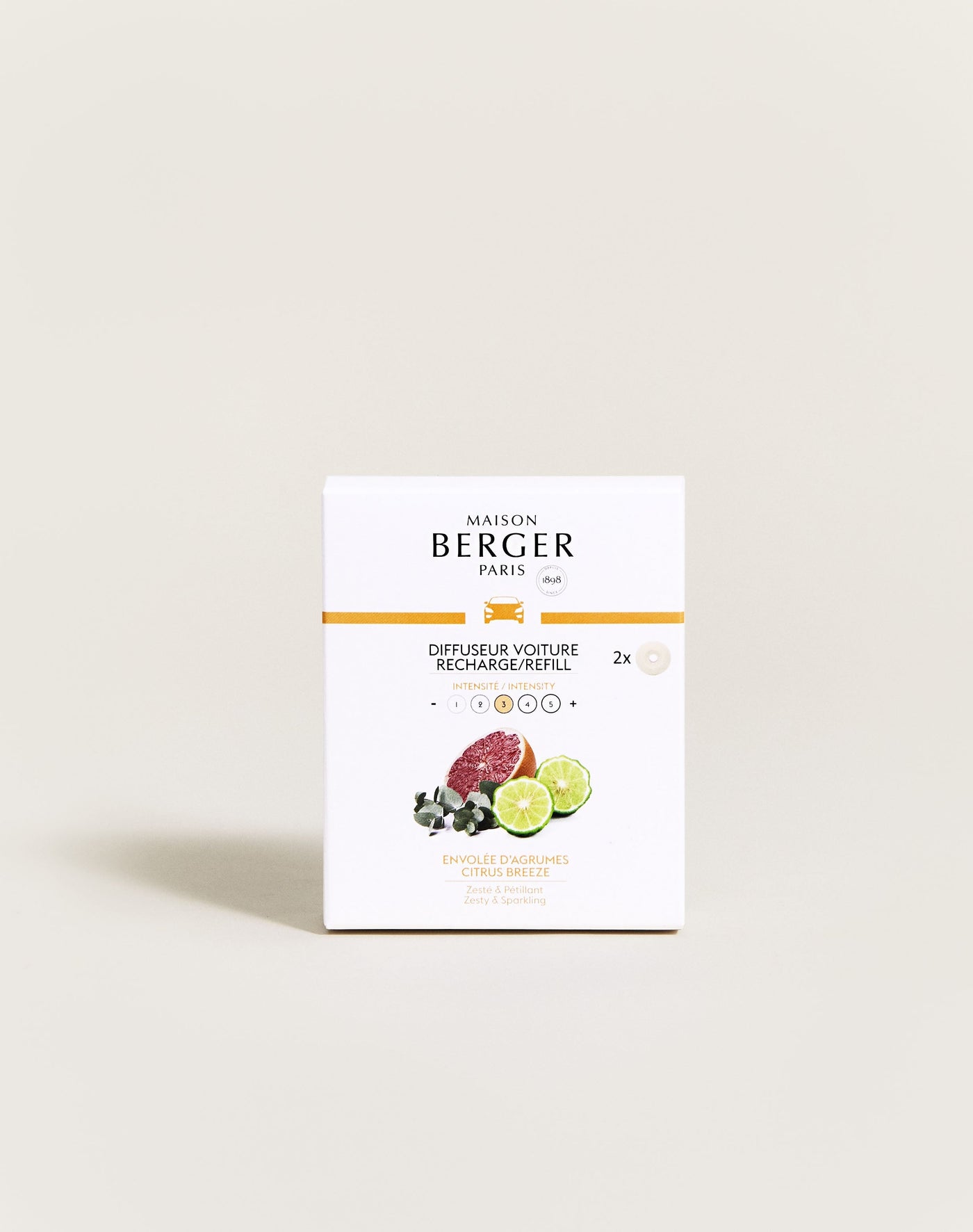 Citrus Breeze Car Diffuser Refills