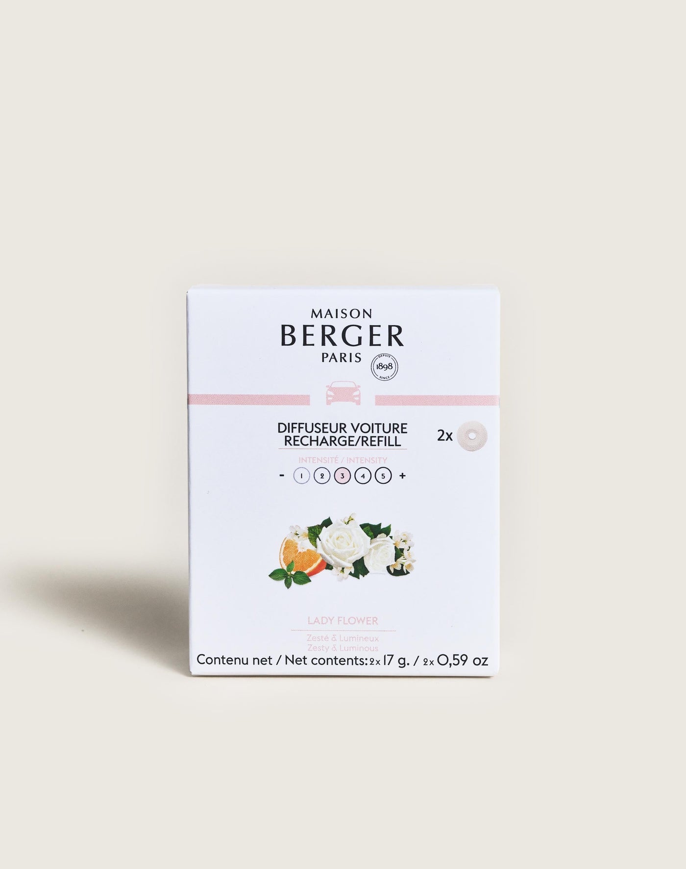 Lady Flower Car Diffuser Refills