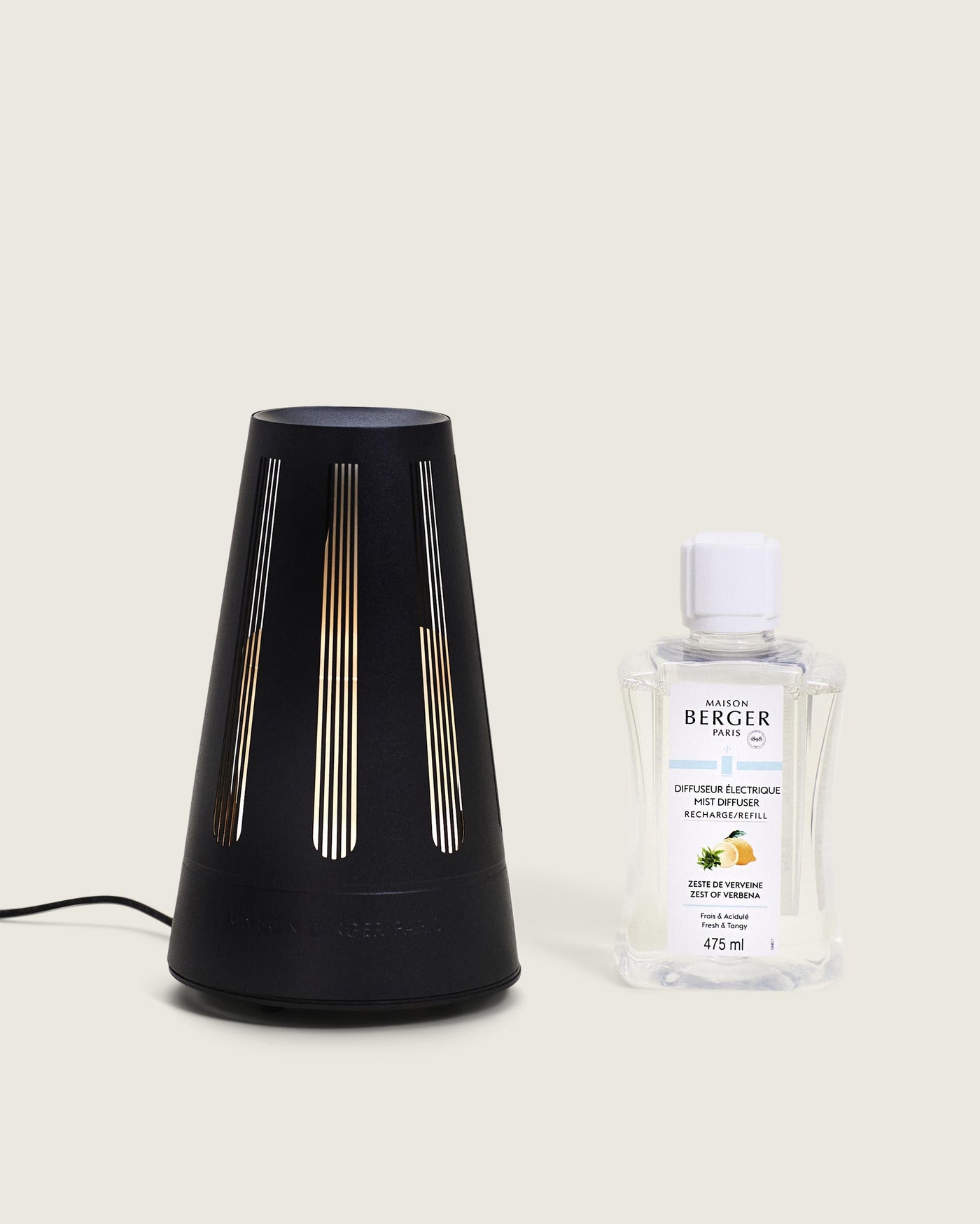 Amphora Black Satin Mist Diffuser