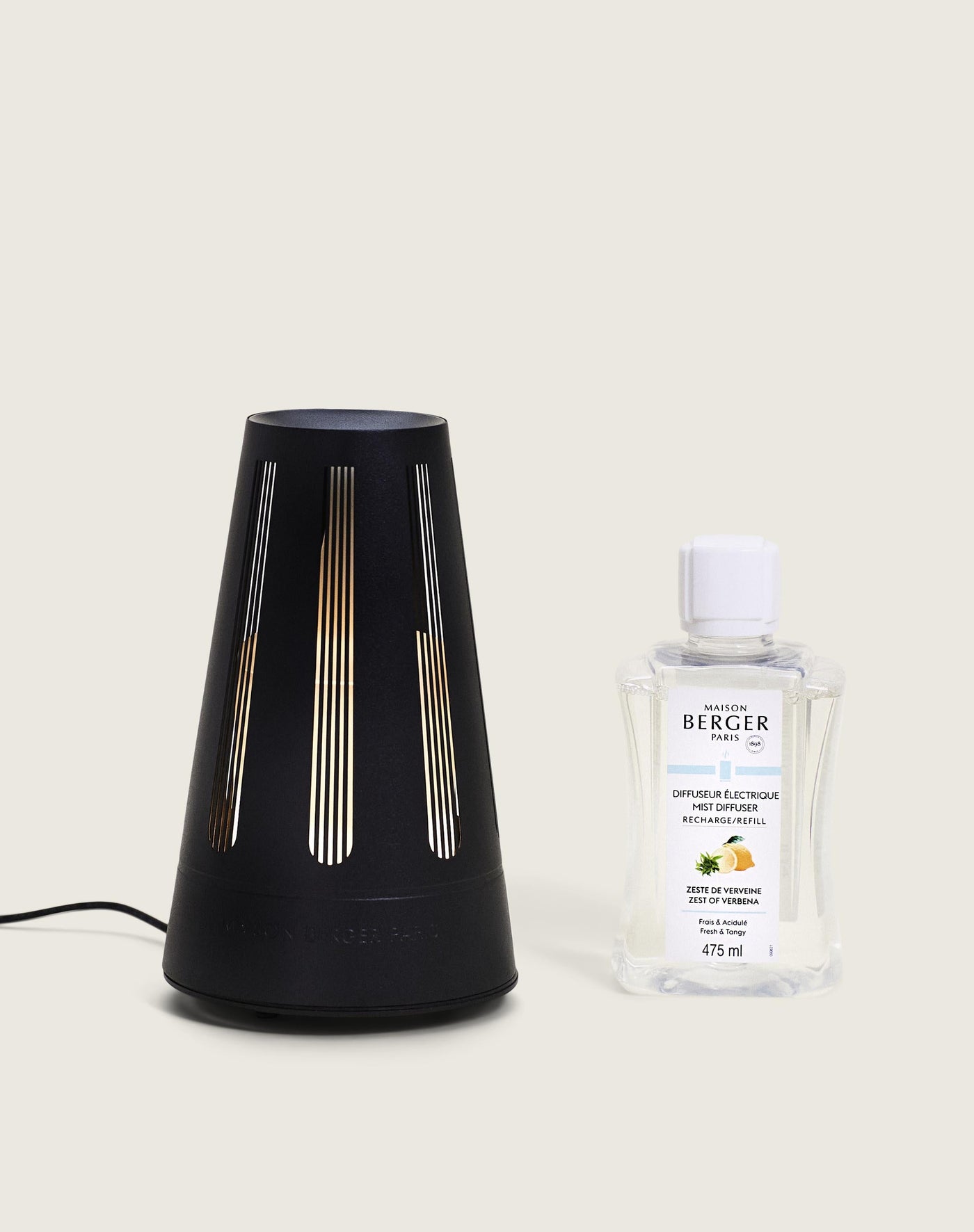 Amphora Black Satin Mist Diffuser