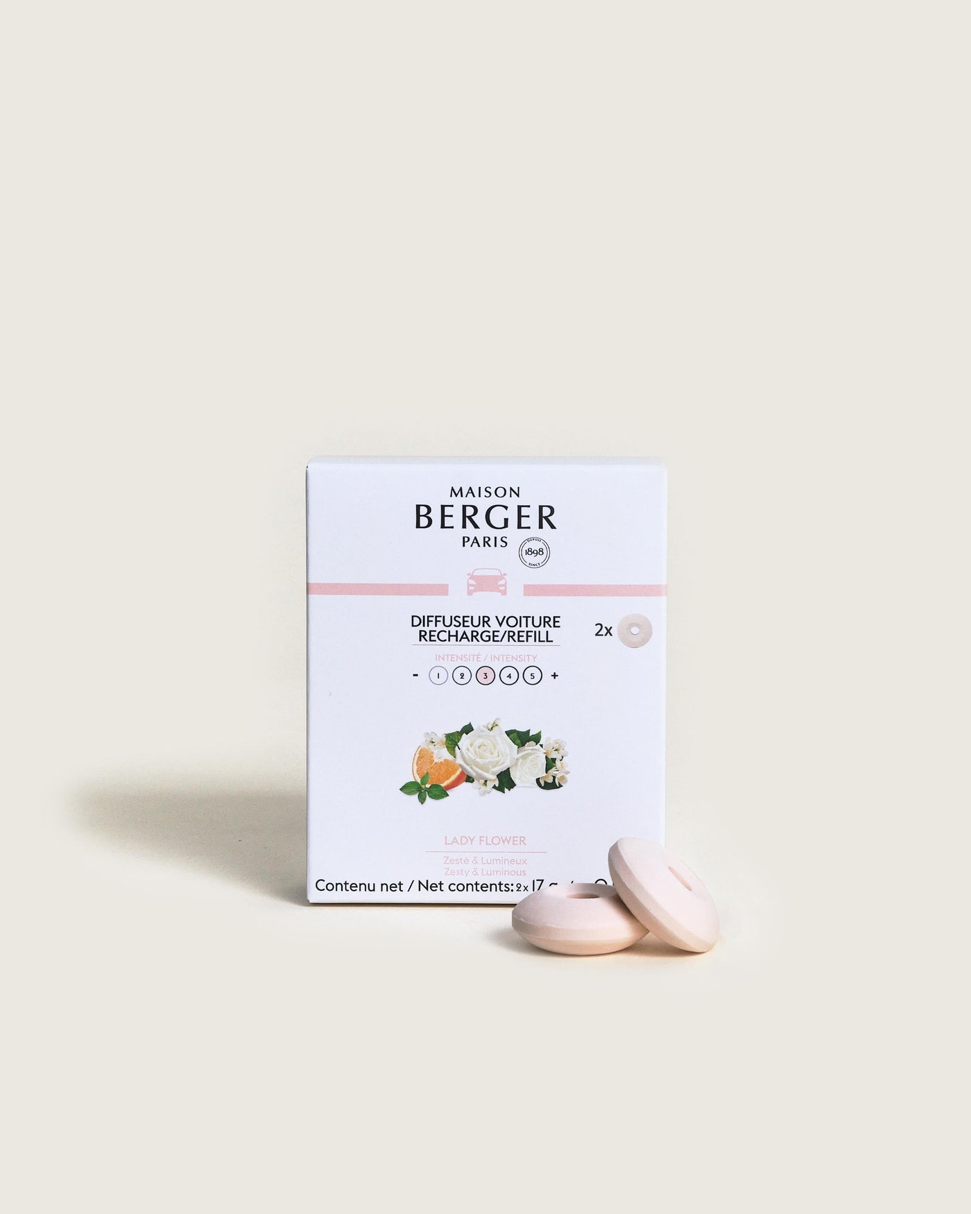 Lady Flower Car Diffuser Refills