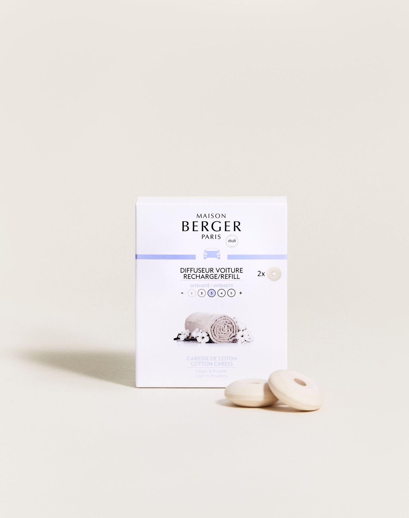 Cotton Caress Car Diffuser Refills