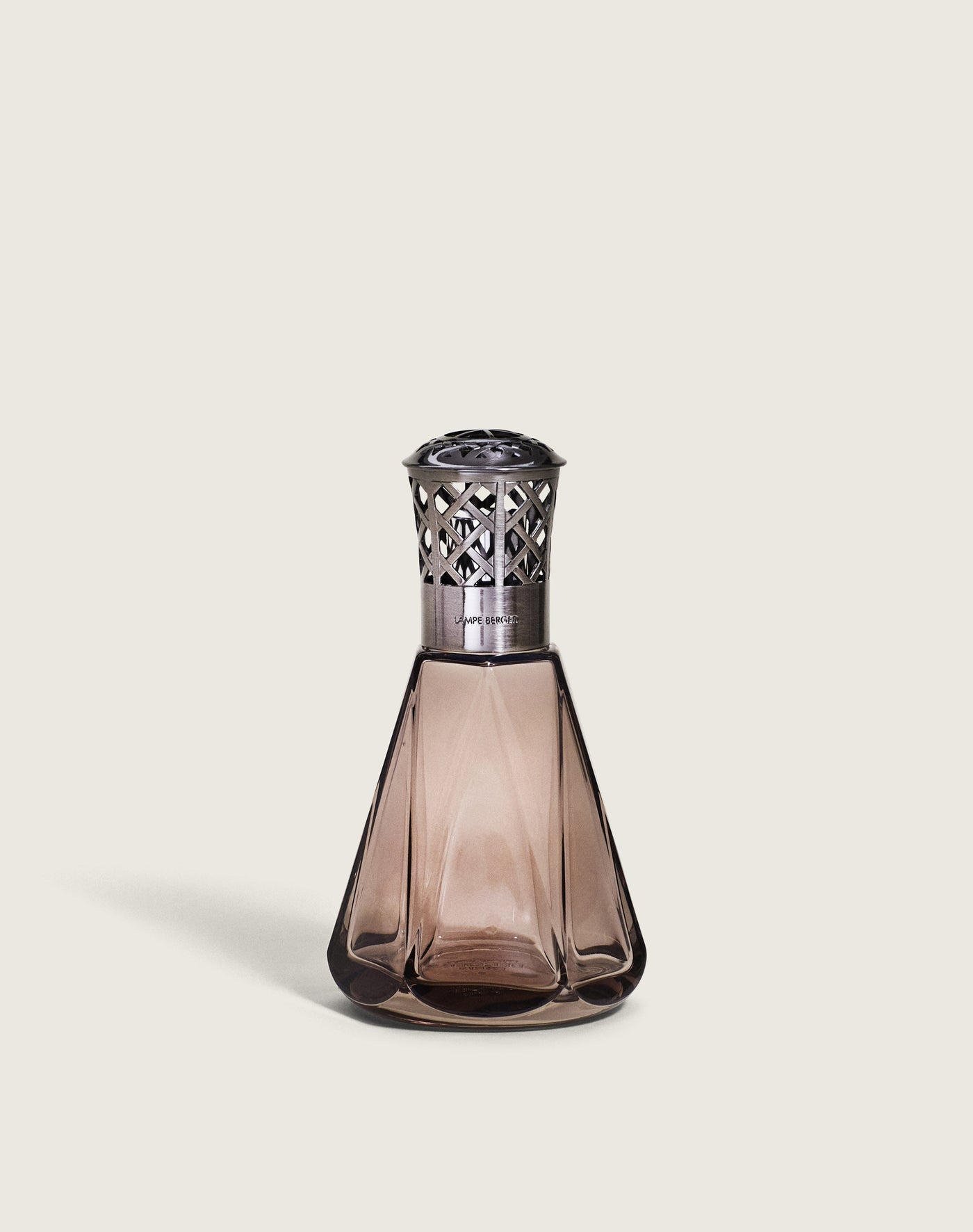 Vintage Pink Pyramide Lamp Berger