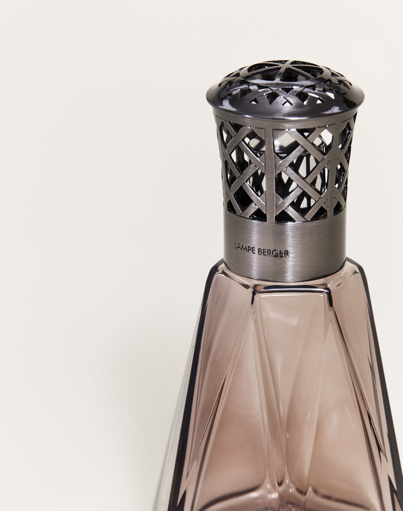 Vintage Pink Pyramide Lamp Berger