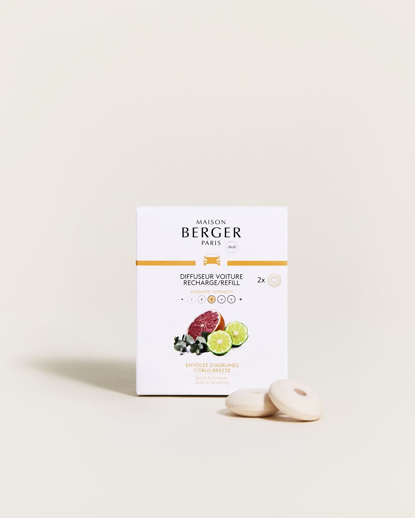 Citrus Breeze Car Diffuser Refills