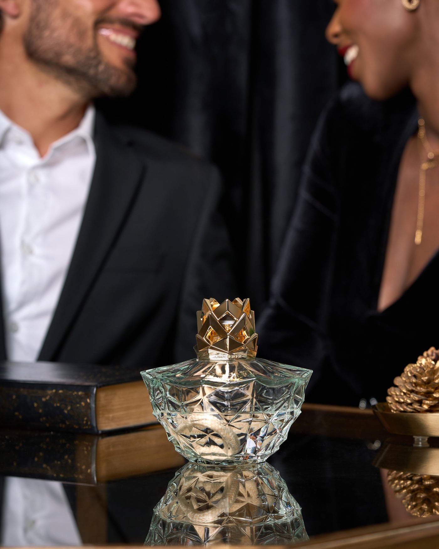 Transparent Kali Lamp Berger Gift Pack