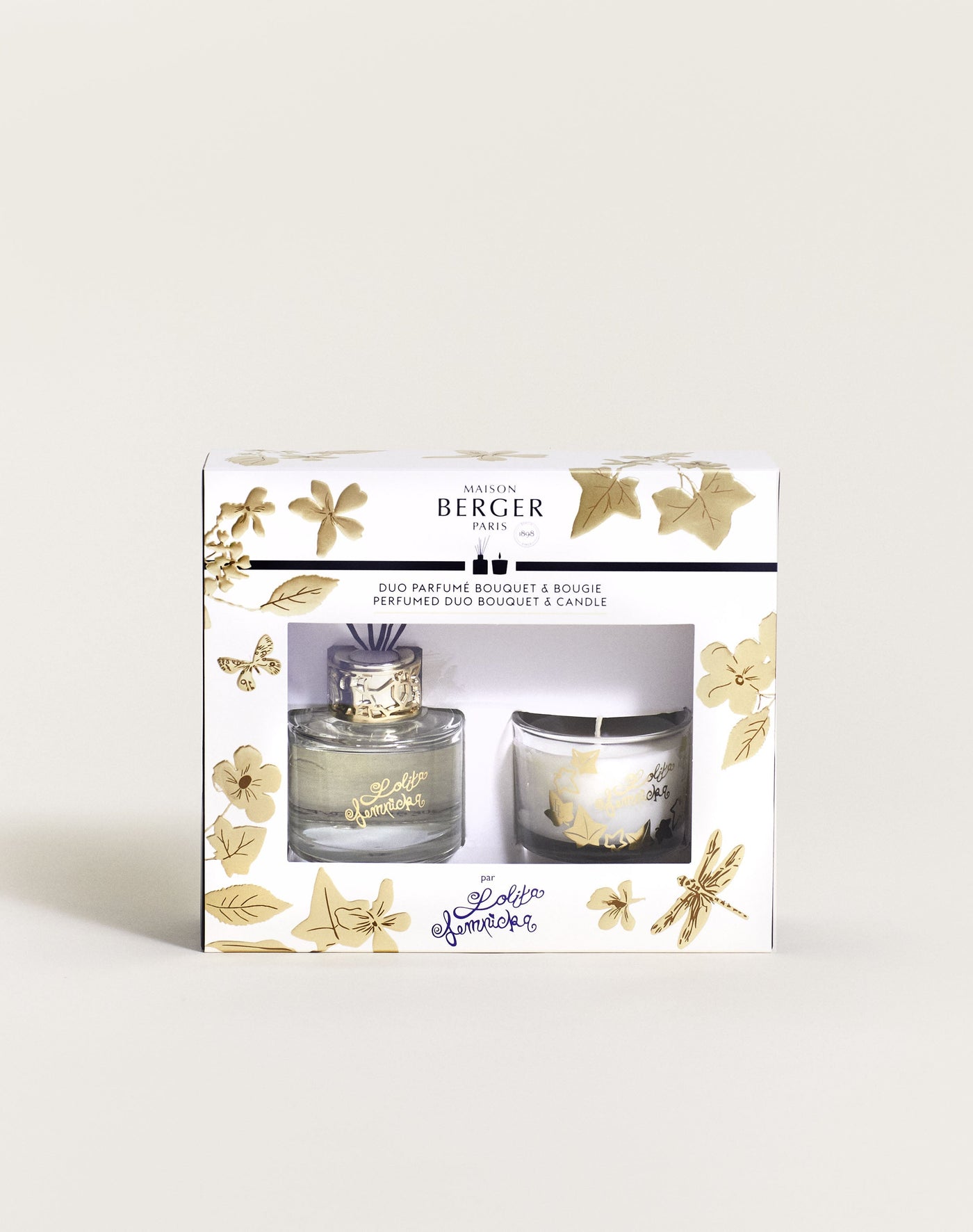 Lolita Lempicka Transparent Mini Bouquet & Candle Duo