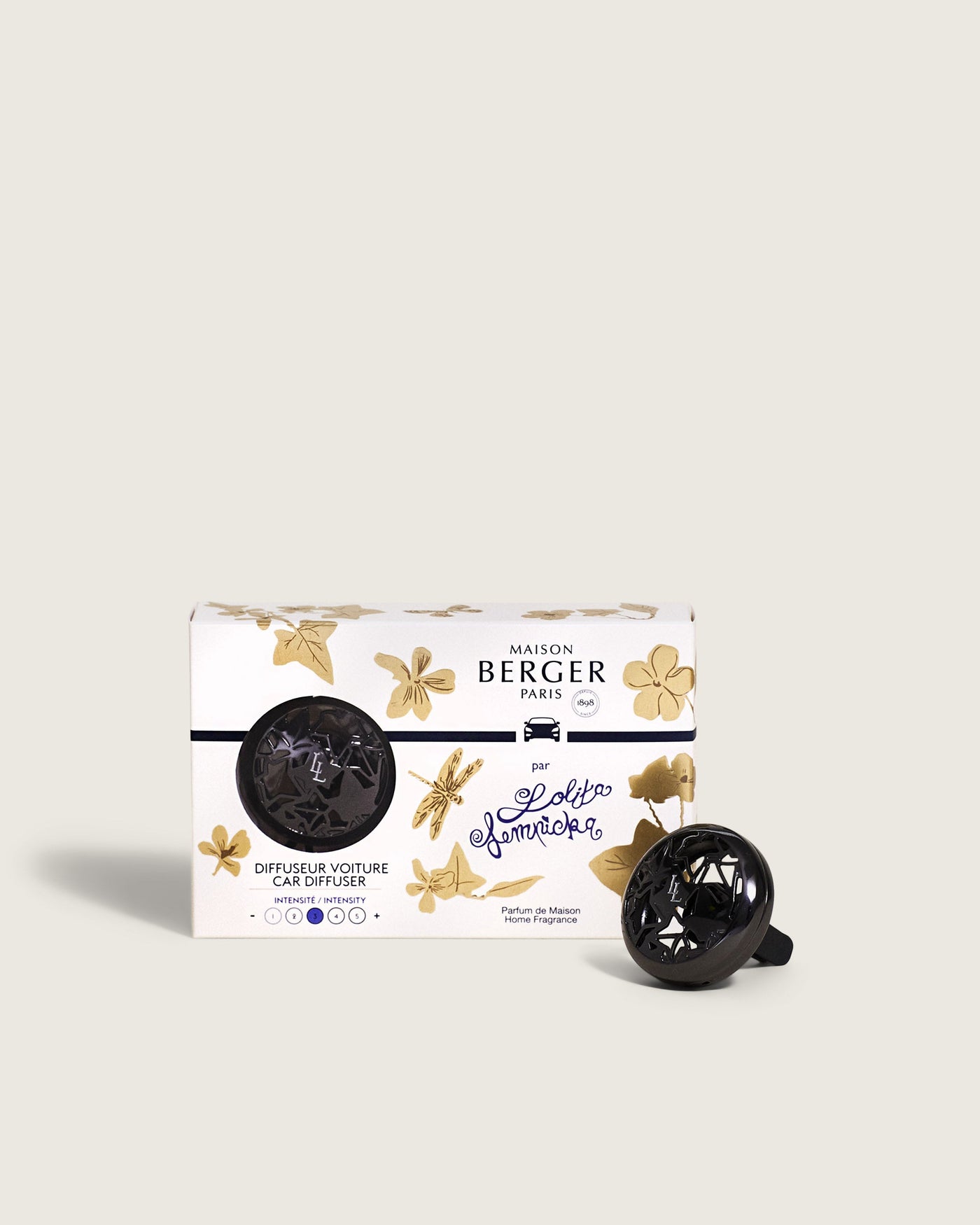 Lolita Lempicka Gun Metal Car Diffuser