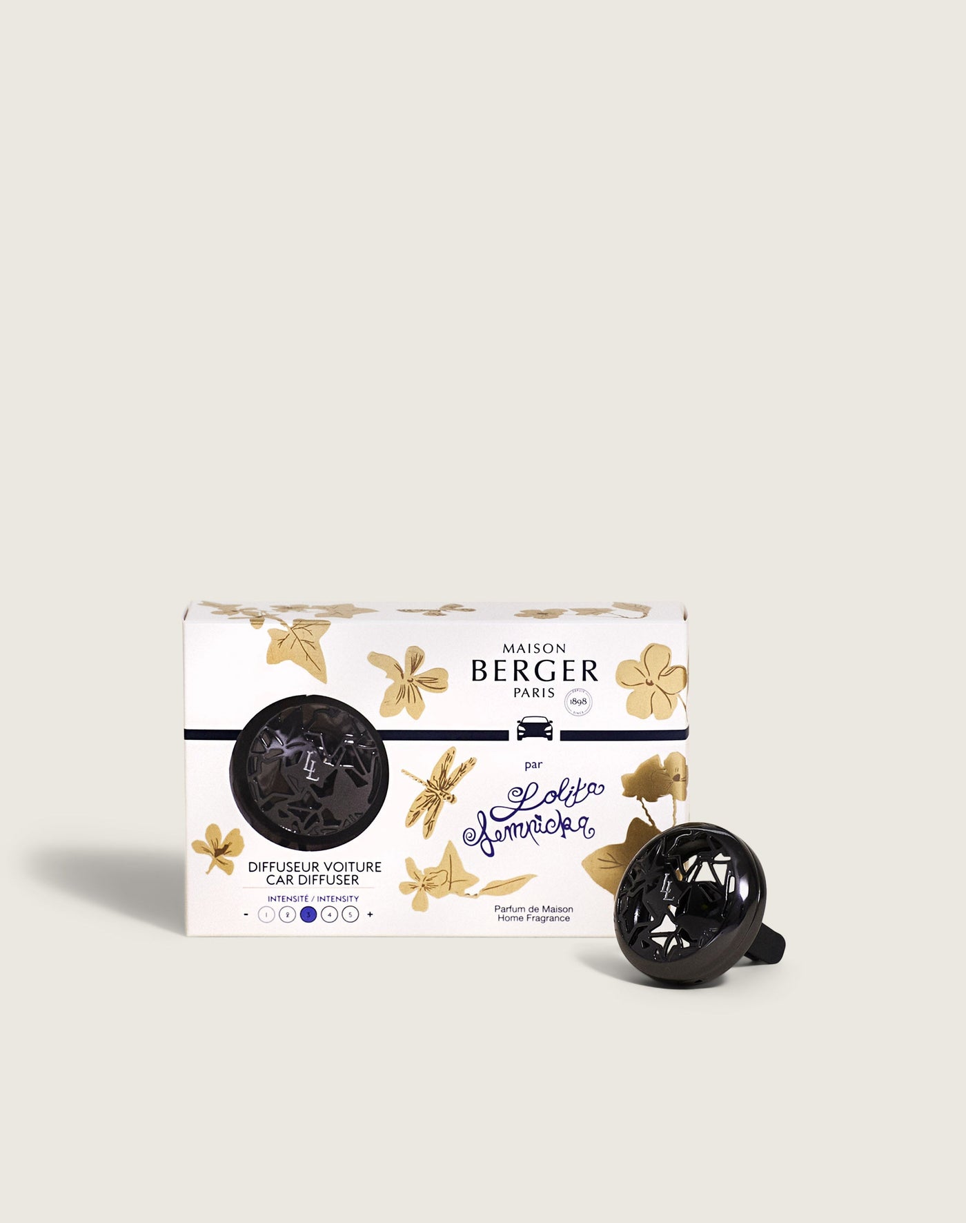 Lolita Lempicka Gun Metal Car Diffuser