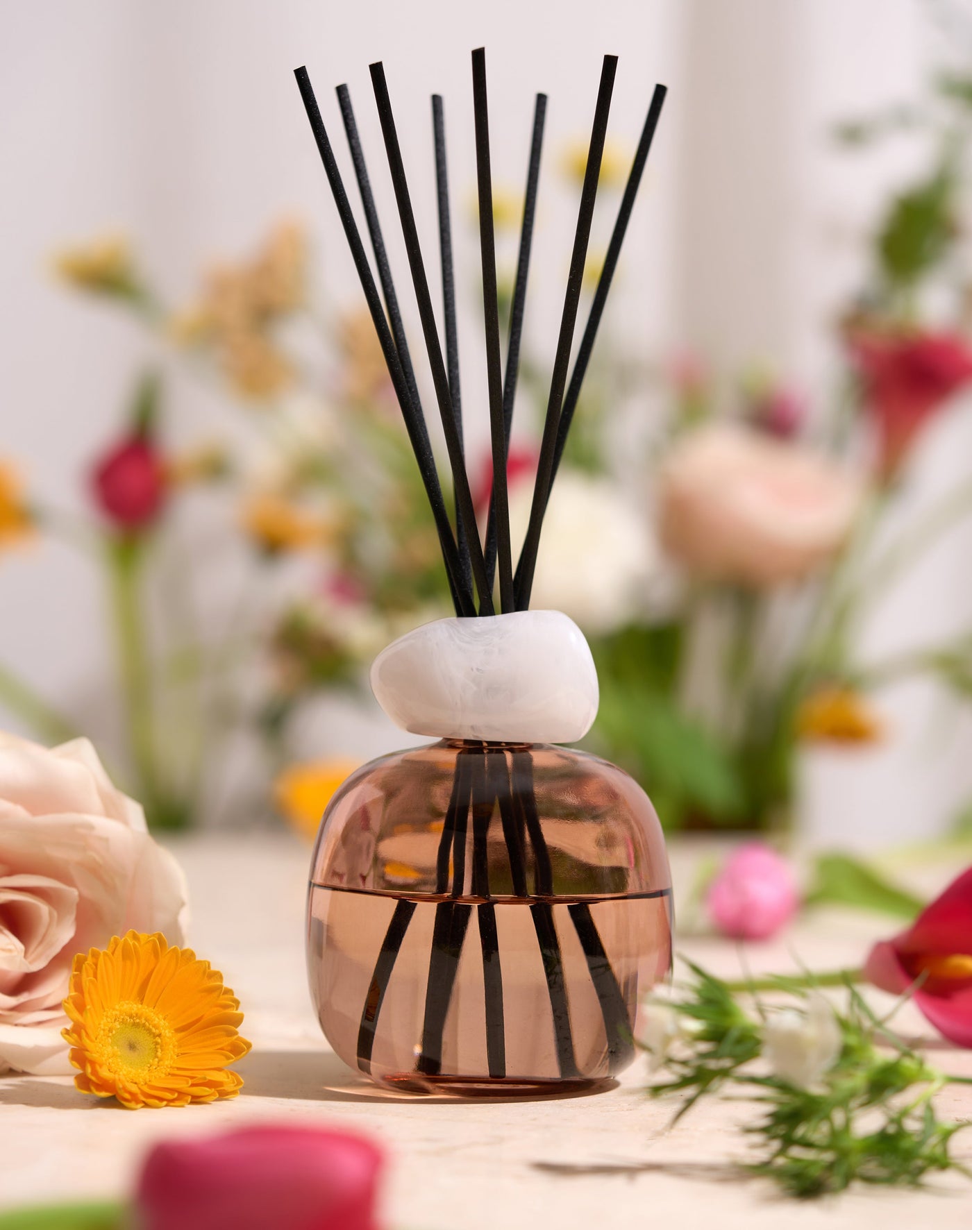 Plum Mineral Scented Bouquet