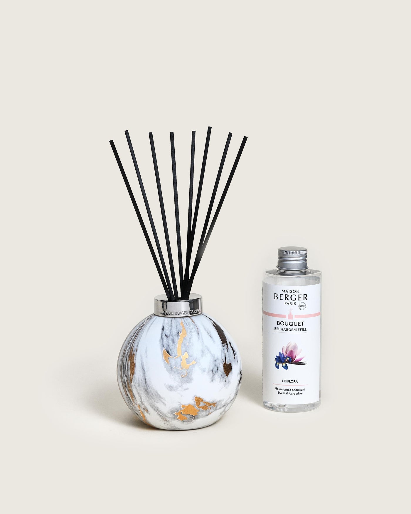 White Marbled Scented Bouquet